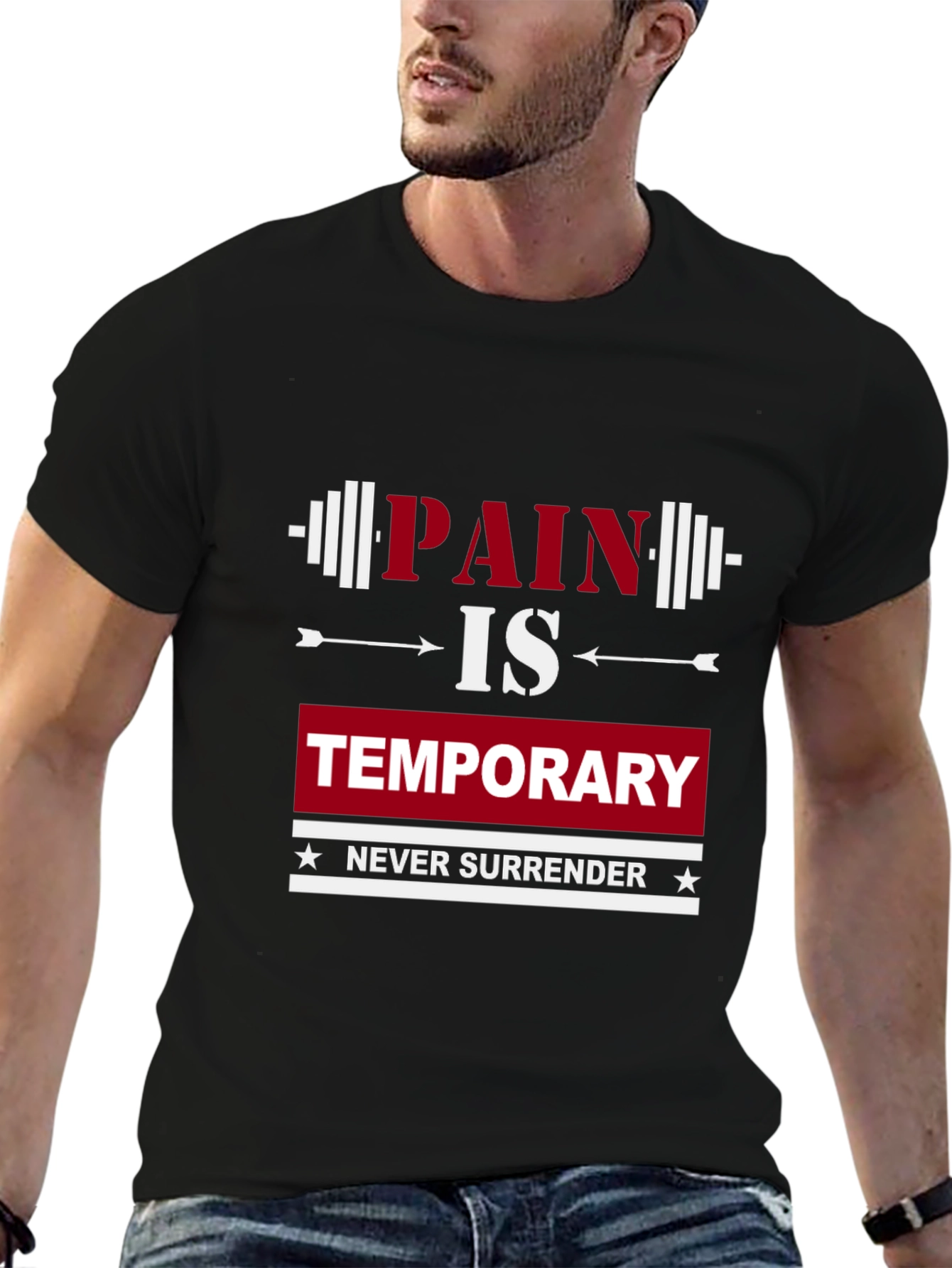 Pain Is Temporary Graphic T-Shirt