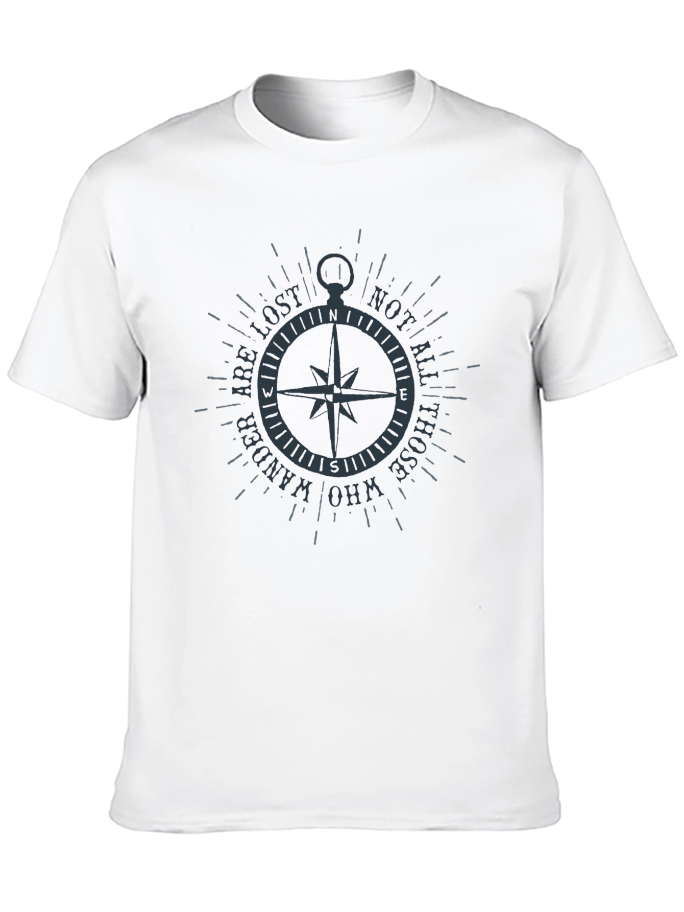 Compass Graphic T-Shirt - Wanderer Tee