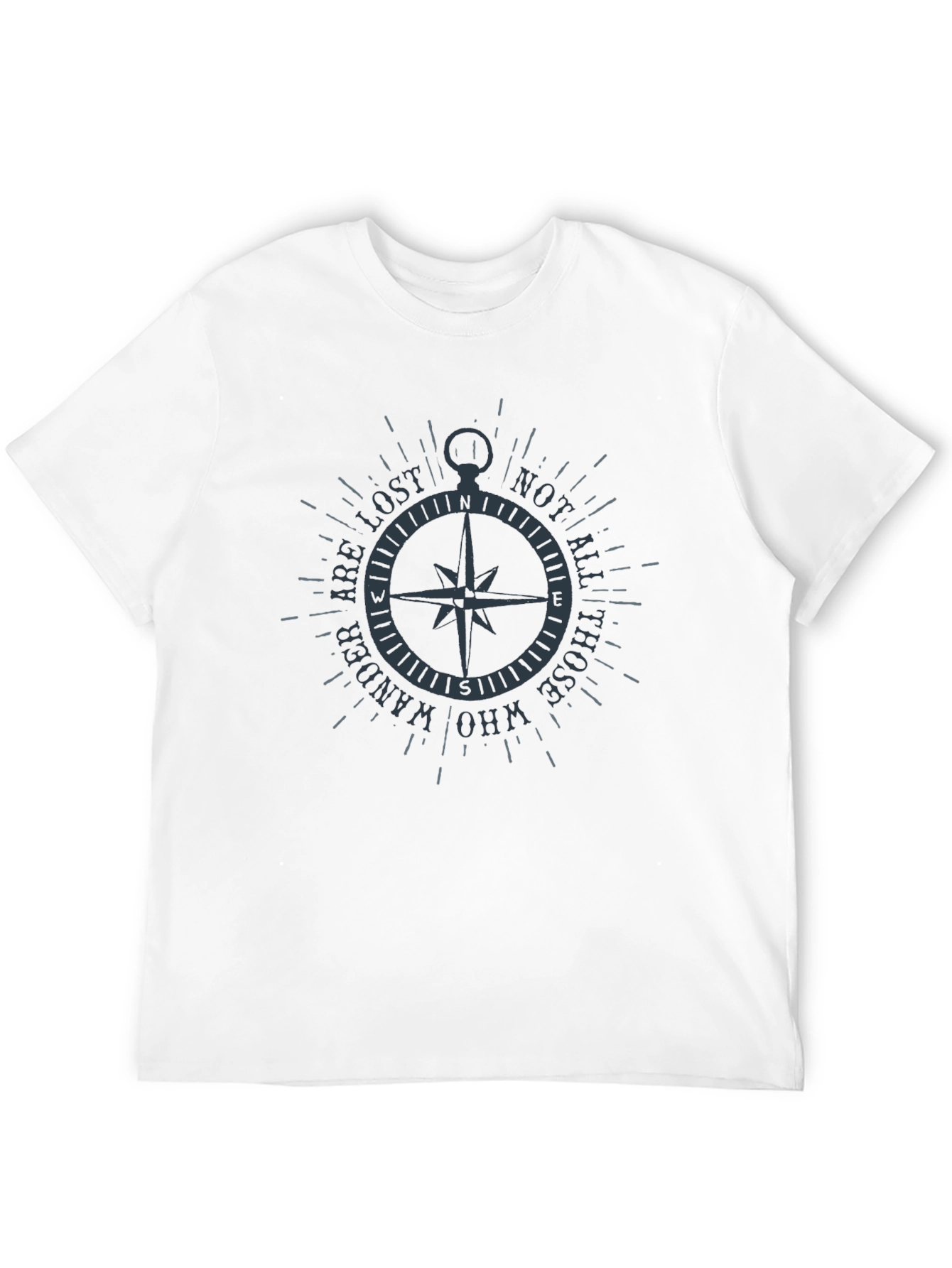 Compass Graphic T-Shirt - Wanderer Tee
