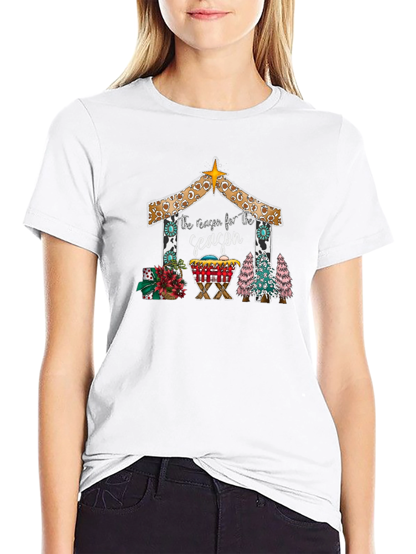 Reason for the Season Black Graphic Tee