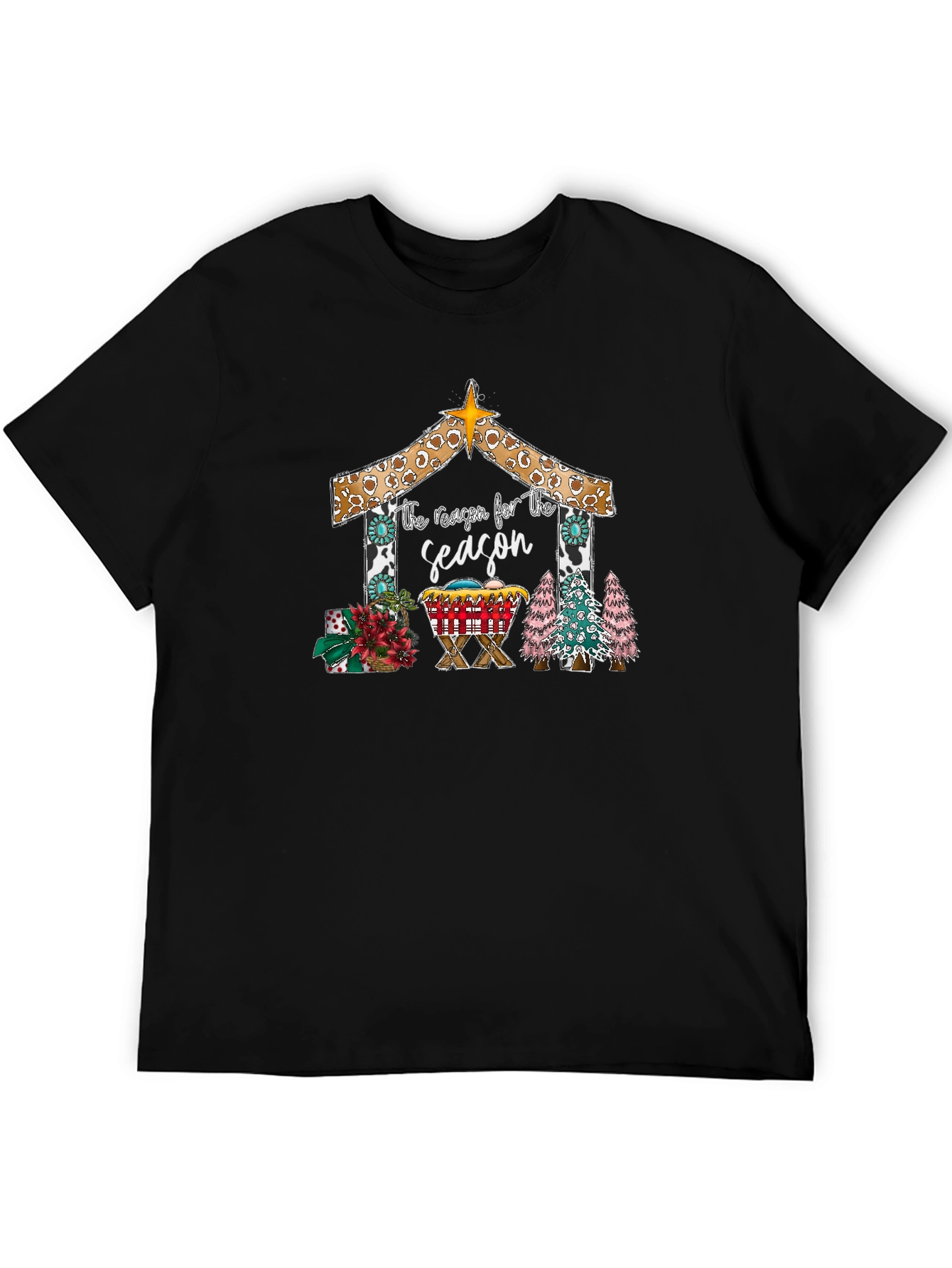 Reason for the Season Black Graphic Tee