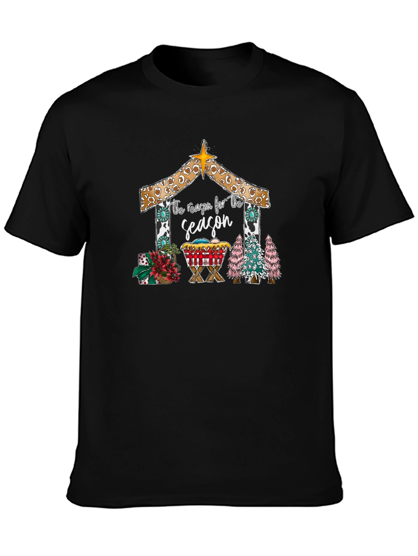 Reason for the Season Black Graphic Tee
