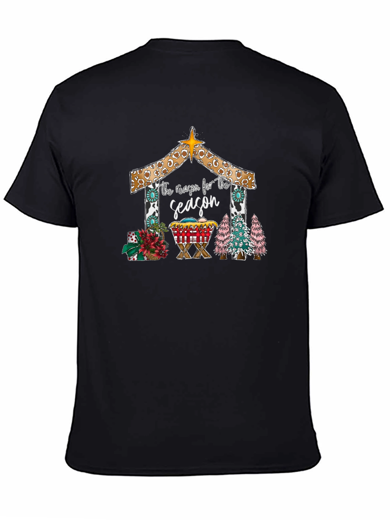 Reason for the Season Black Graphic Tee