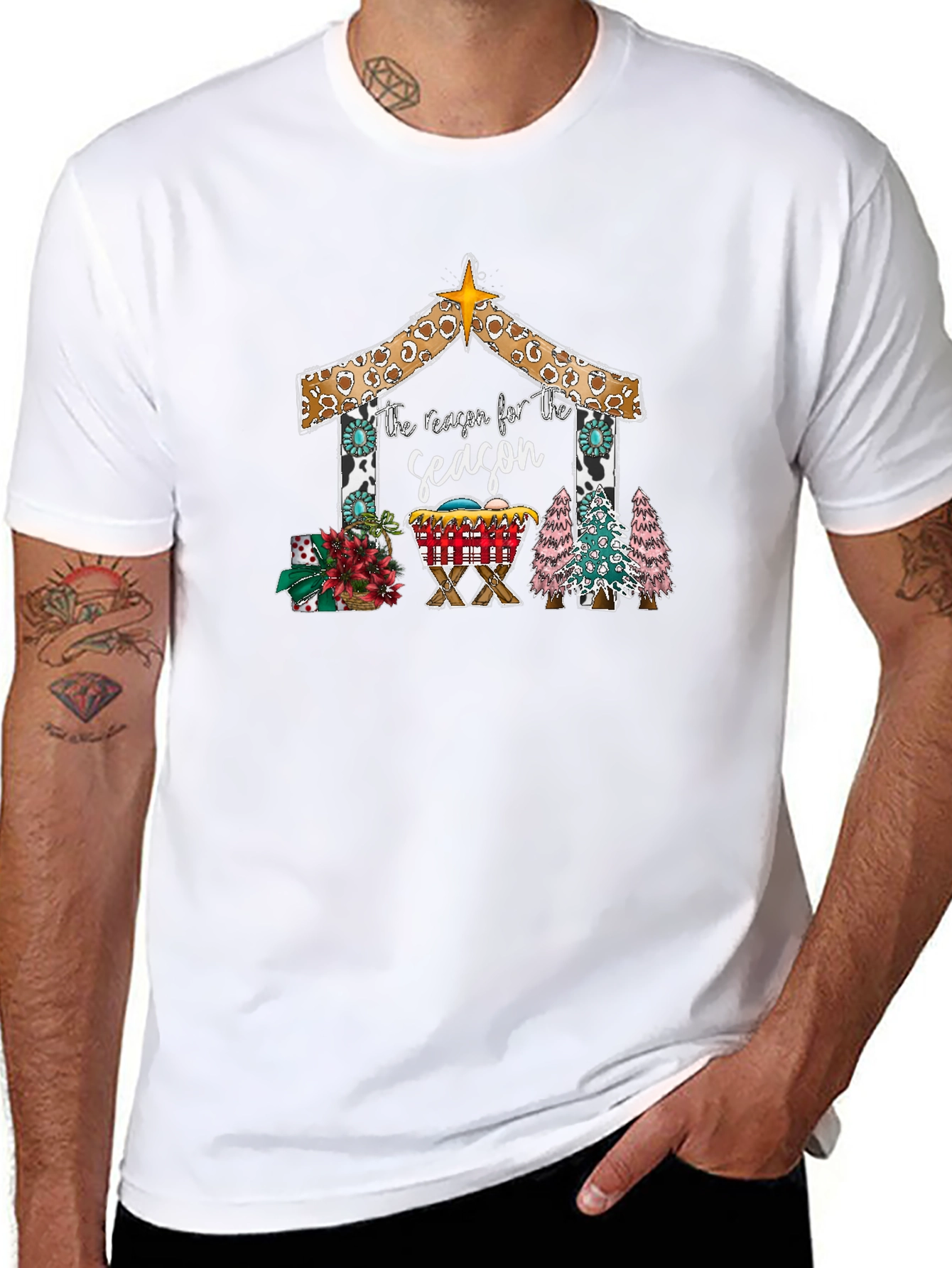 Reason for the Season Black Graphic Tee