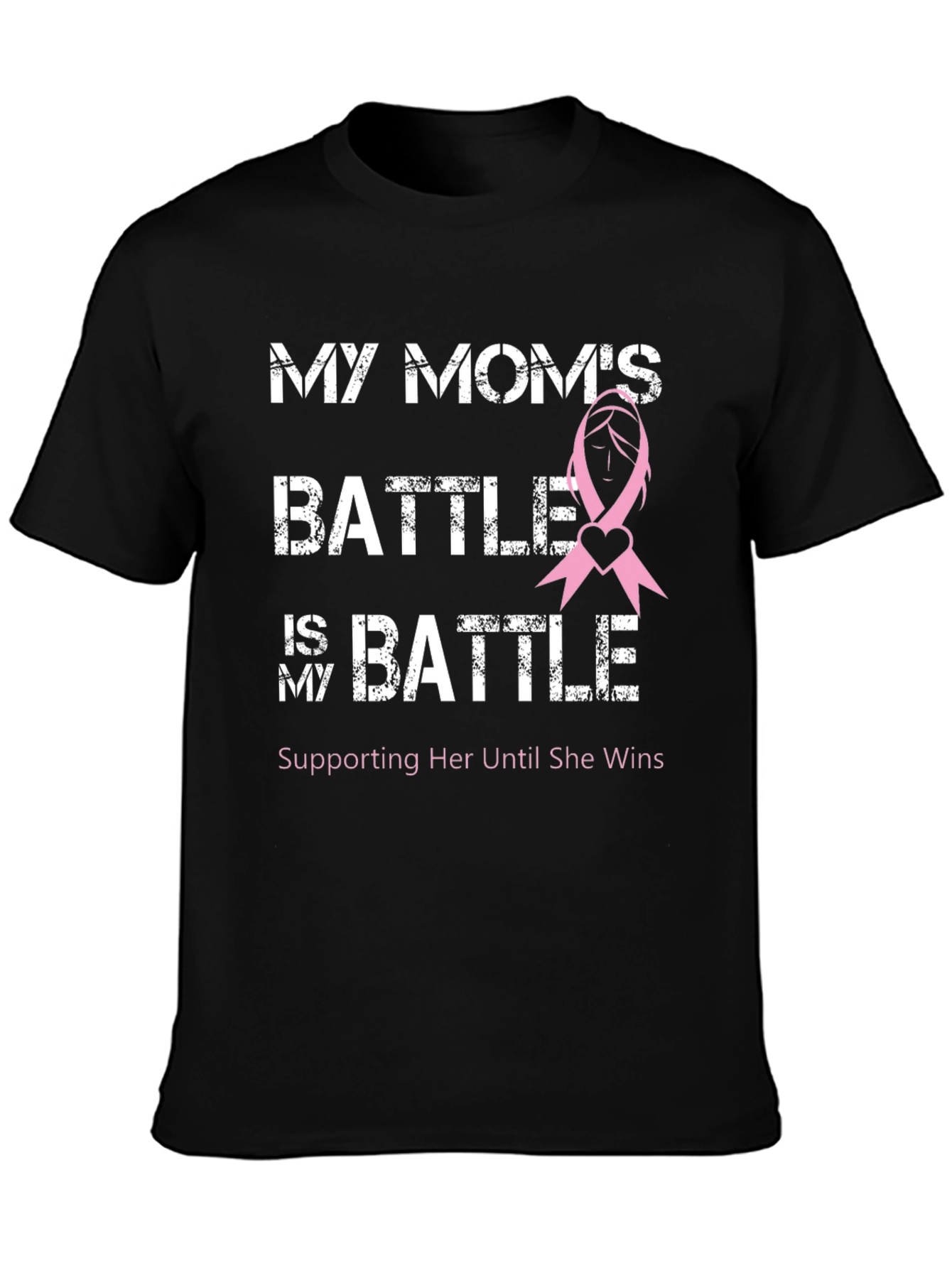 My Moms Battle Breast Cancer Awareness T-Shirt