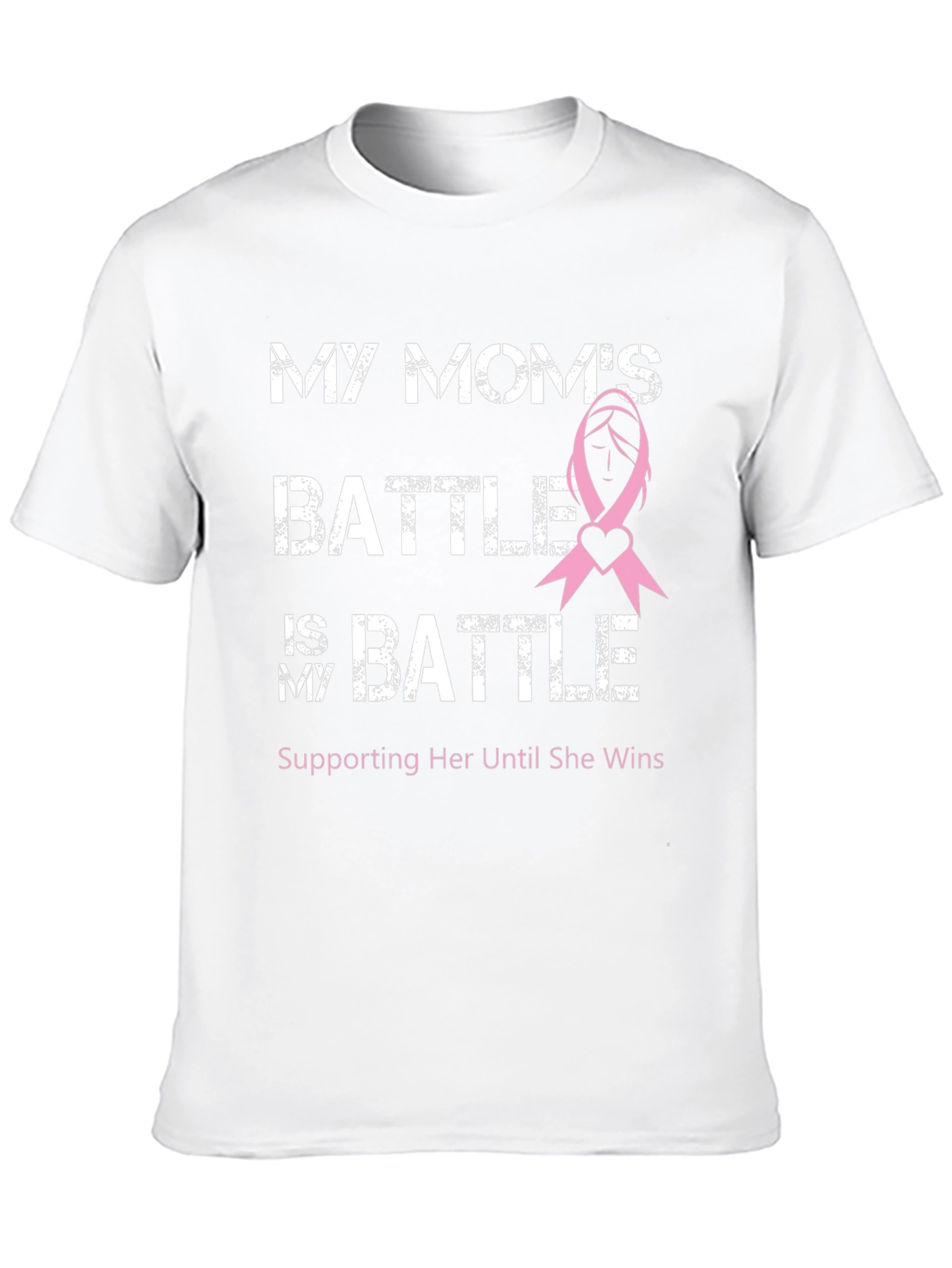 My Moms Battle Breast Cancer Awareness T-Shirt