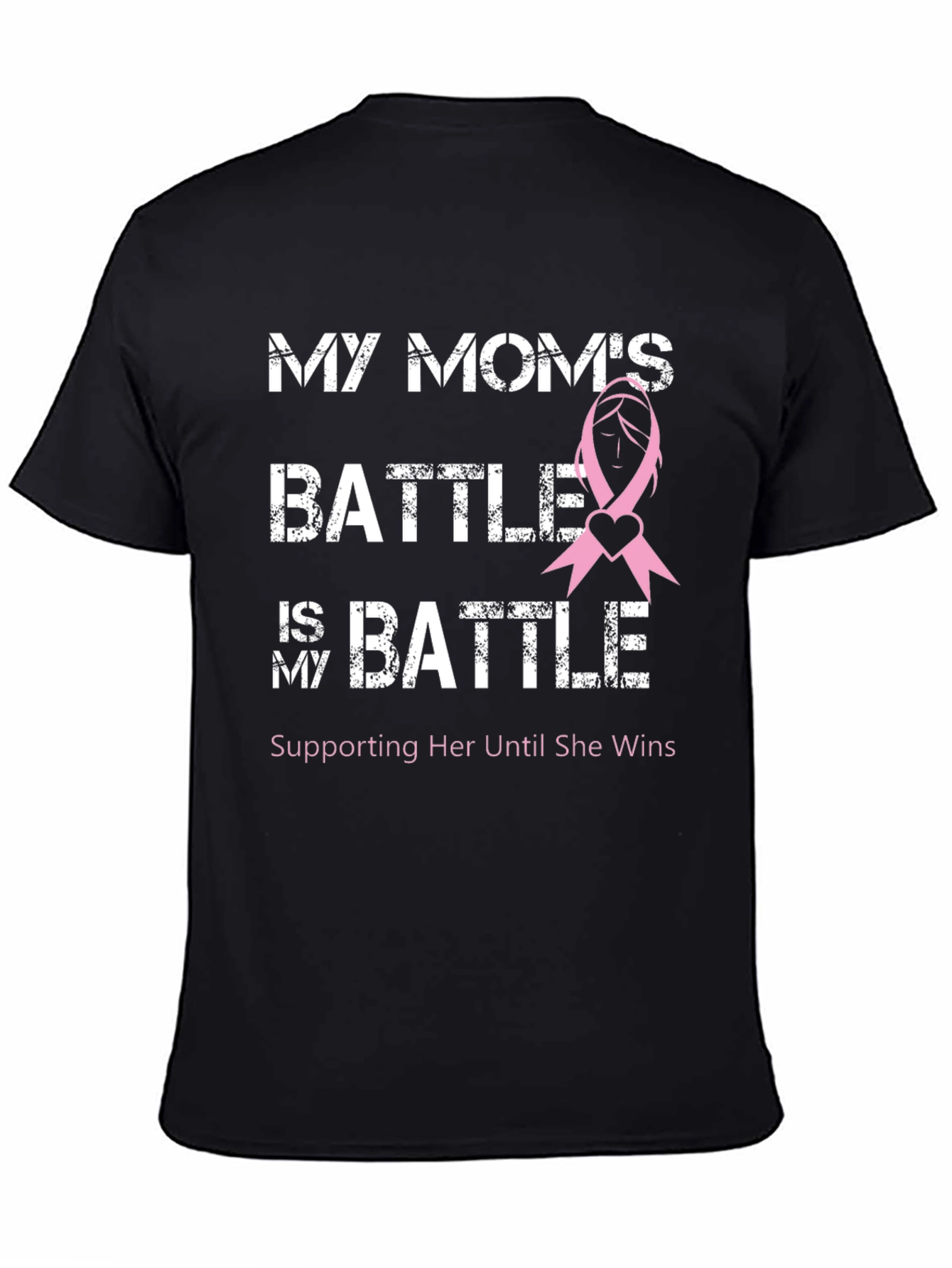 My Moms Battle Breast Cancer Awareness T-Shirt