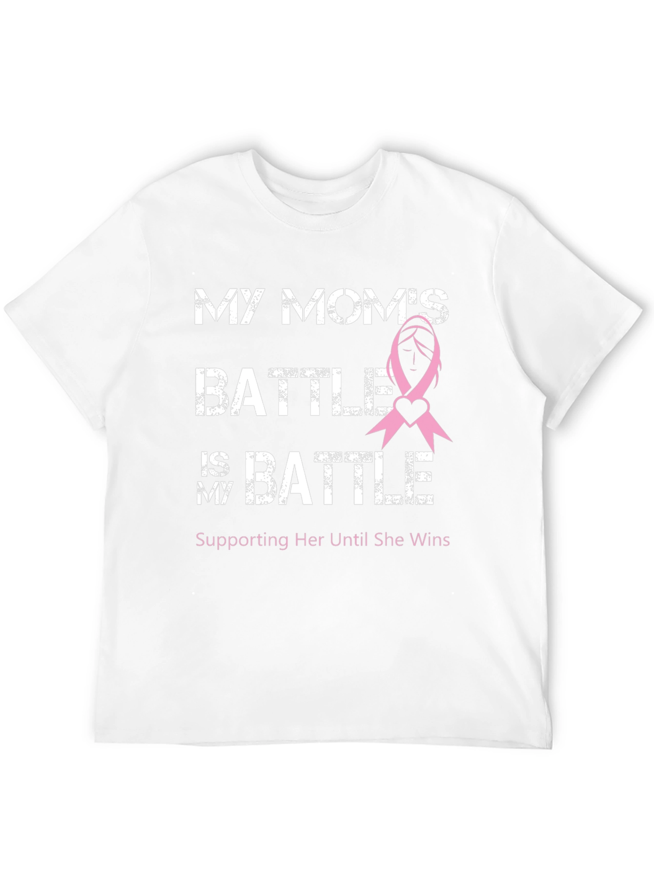 My Moms Battle Breast Cancer Awareness T-Shirt