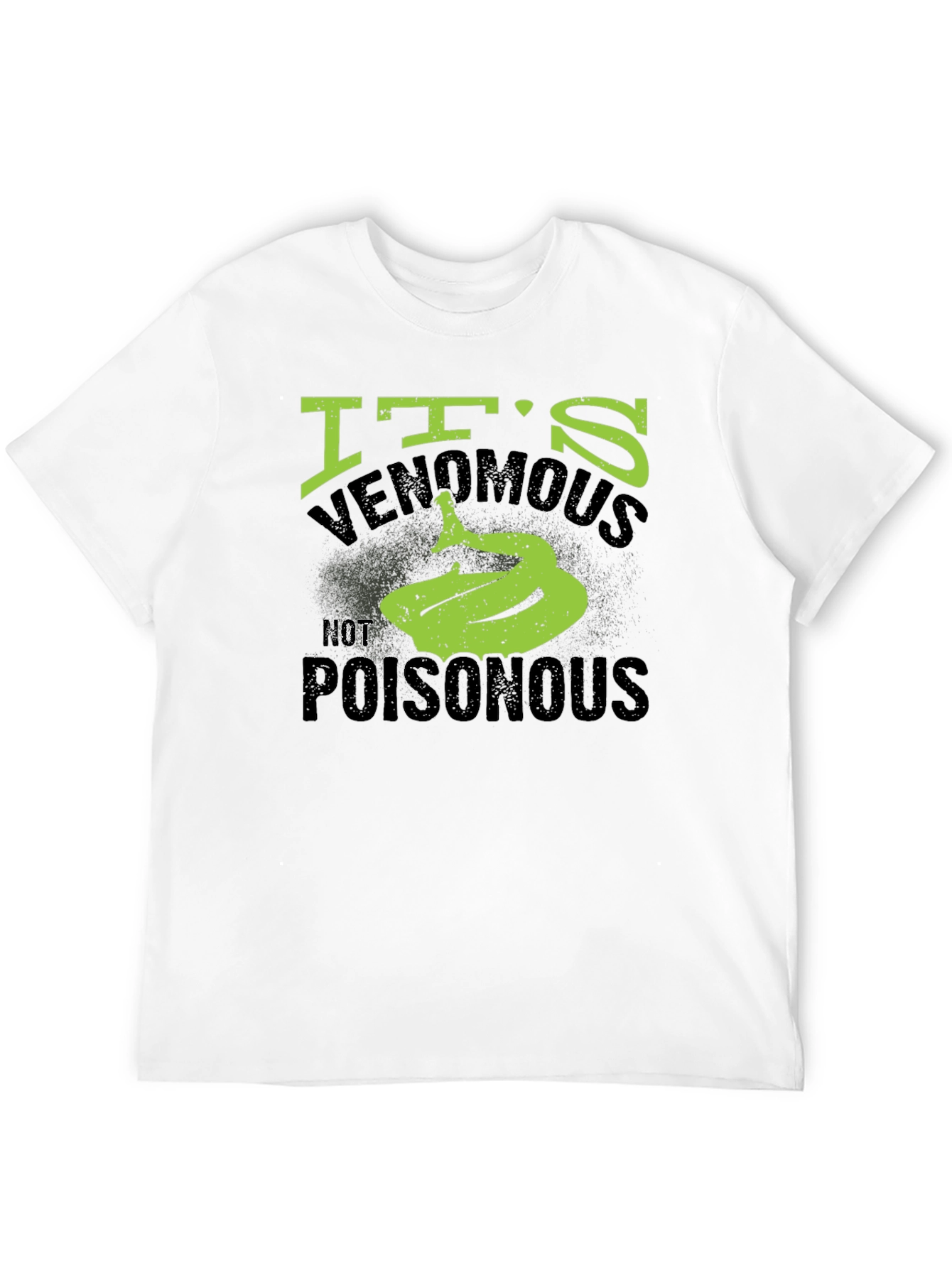 Its Venomous Not Poisonous Snake Graphic T-Shirt