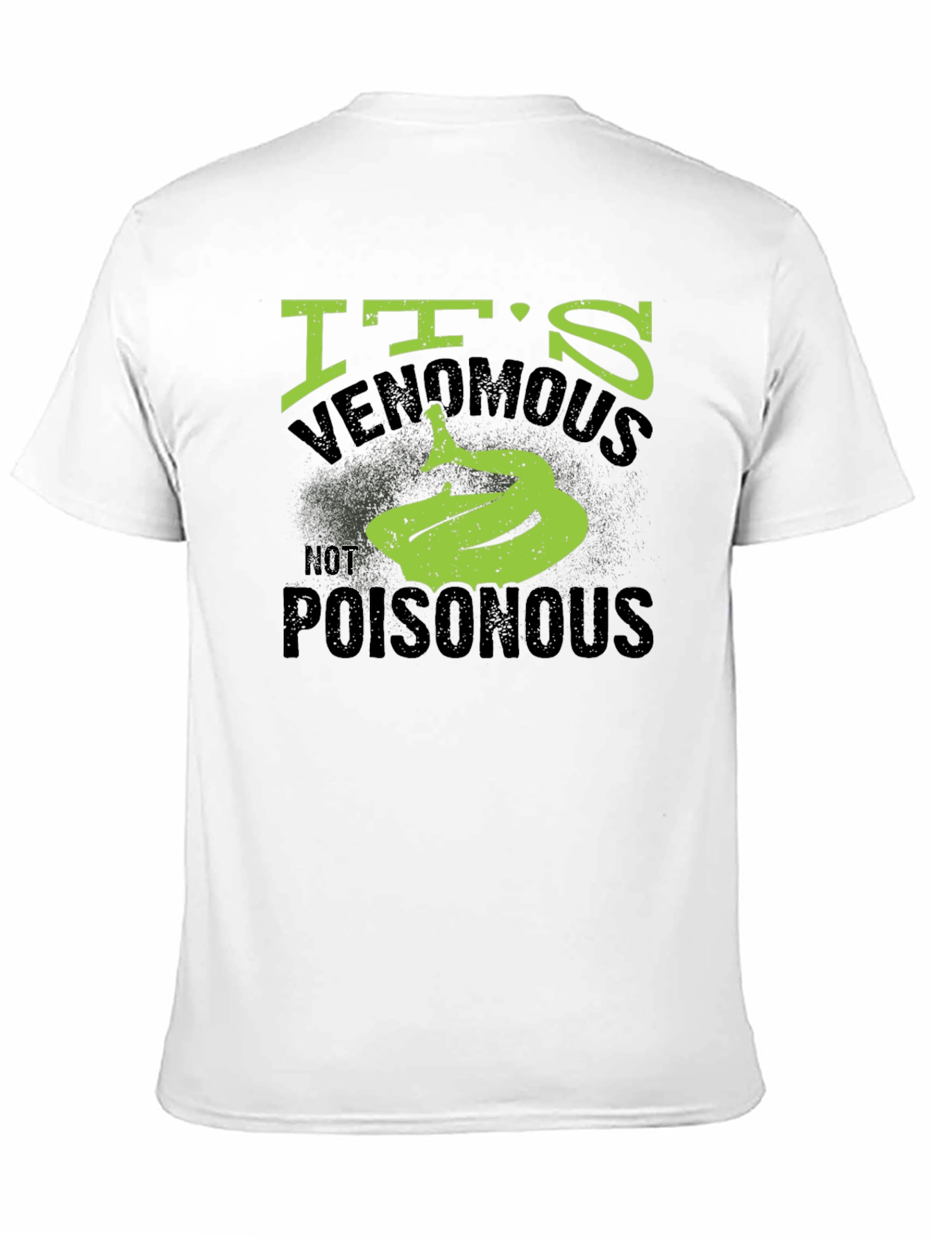 Its Venomous Not Poisonous Snake Graphic T-Shirt