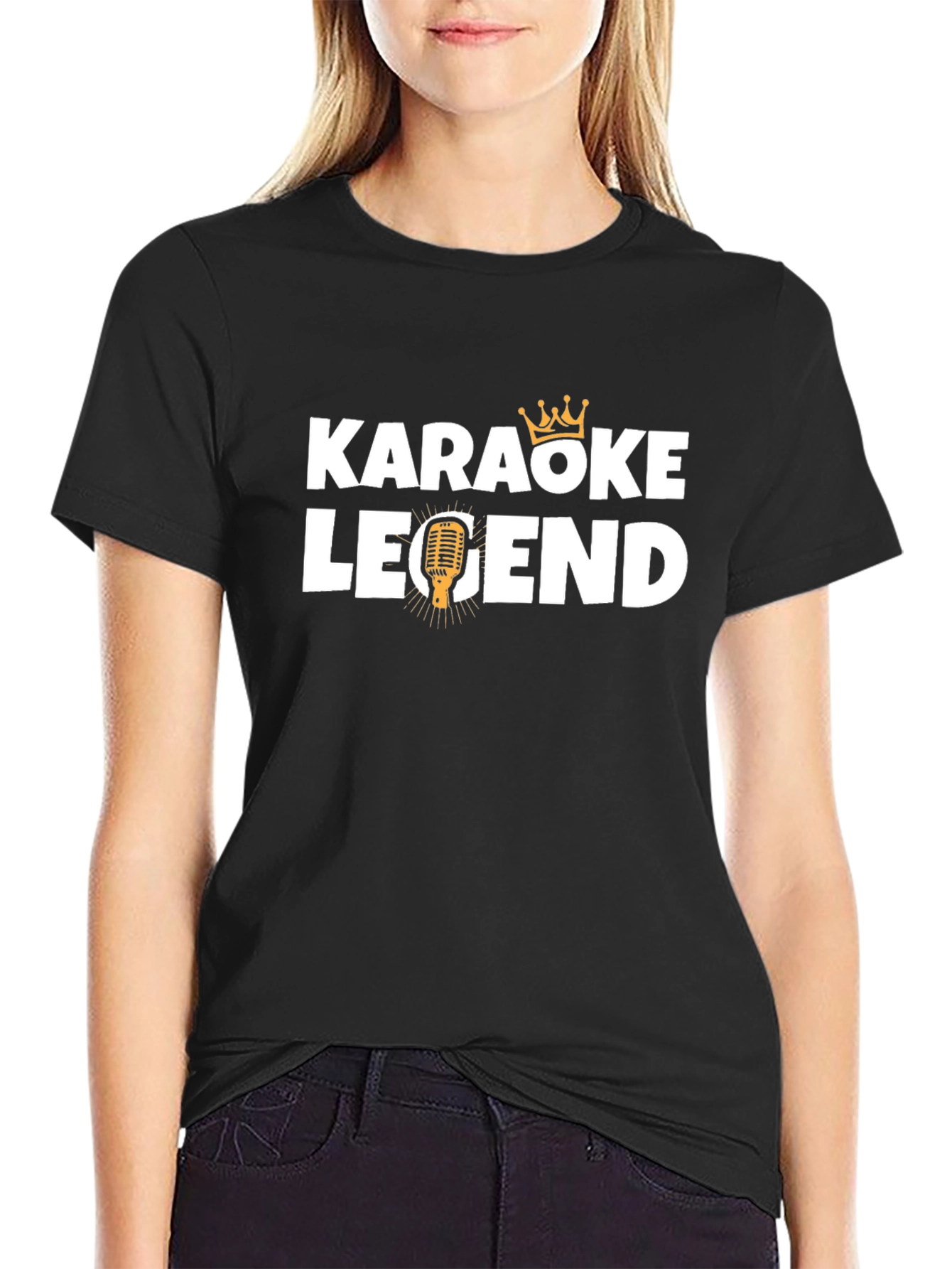 Karaoke Legend Black T-Shirt