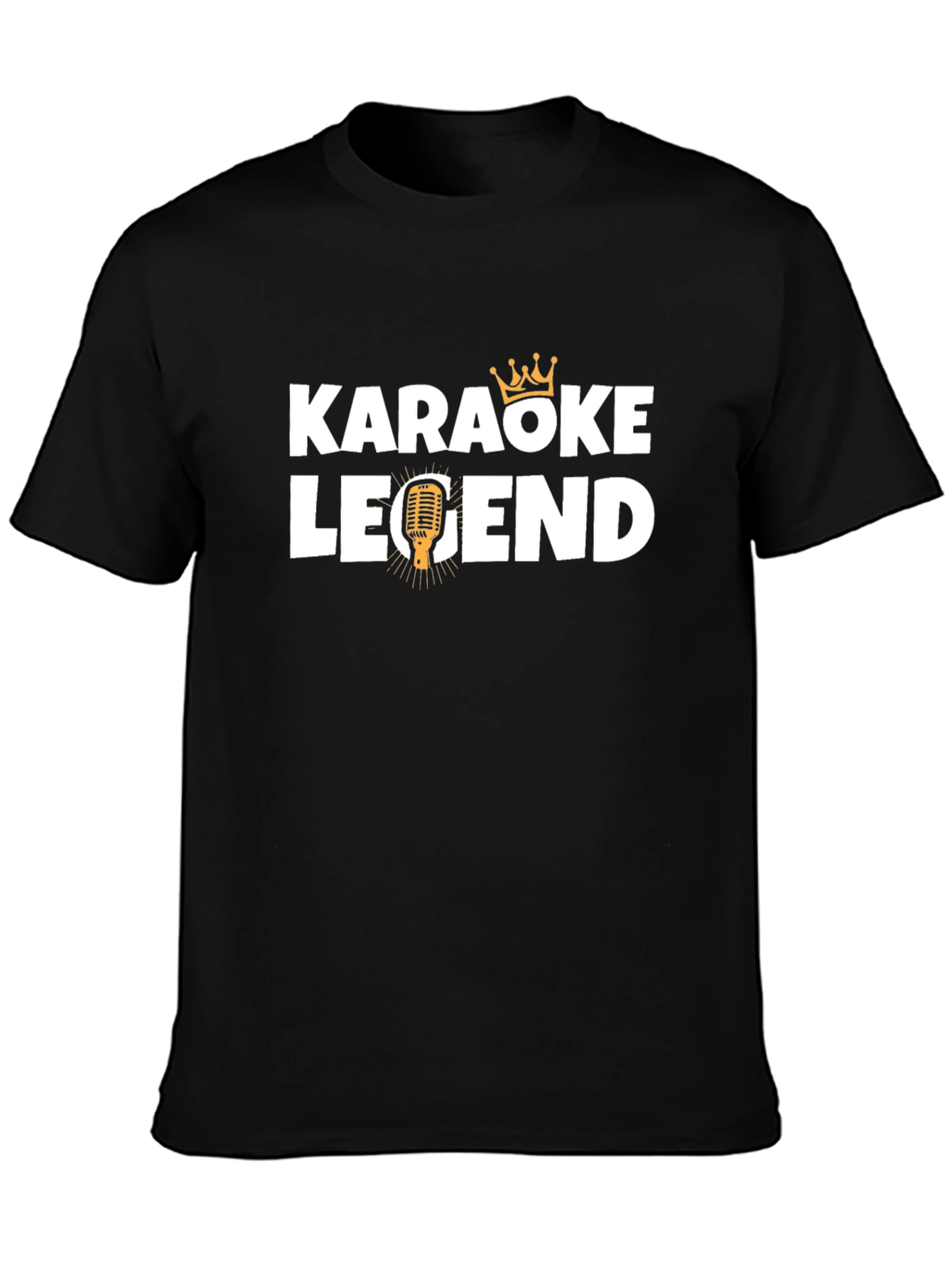 Karaoke Legend Black T-Shirt