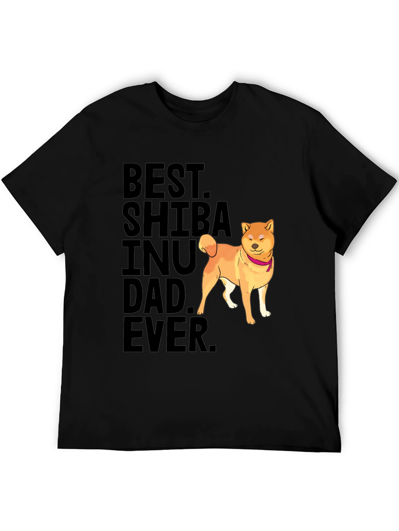 Best Shiba Inu Dad Ever Graphic Tee