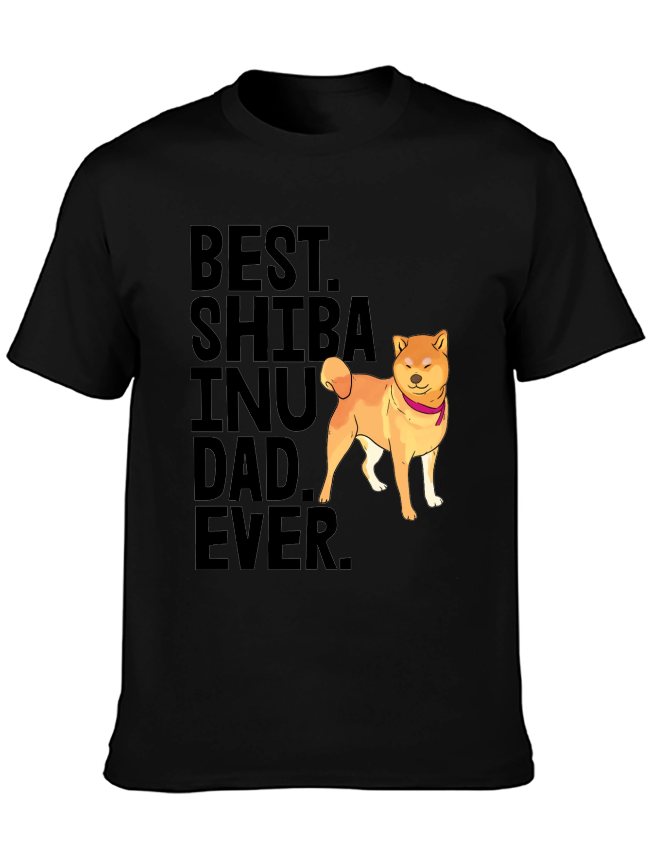Best Shiba Inu Dad Ever Graphic Tee