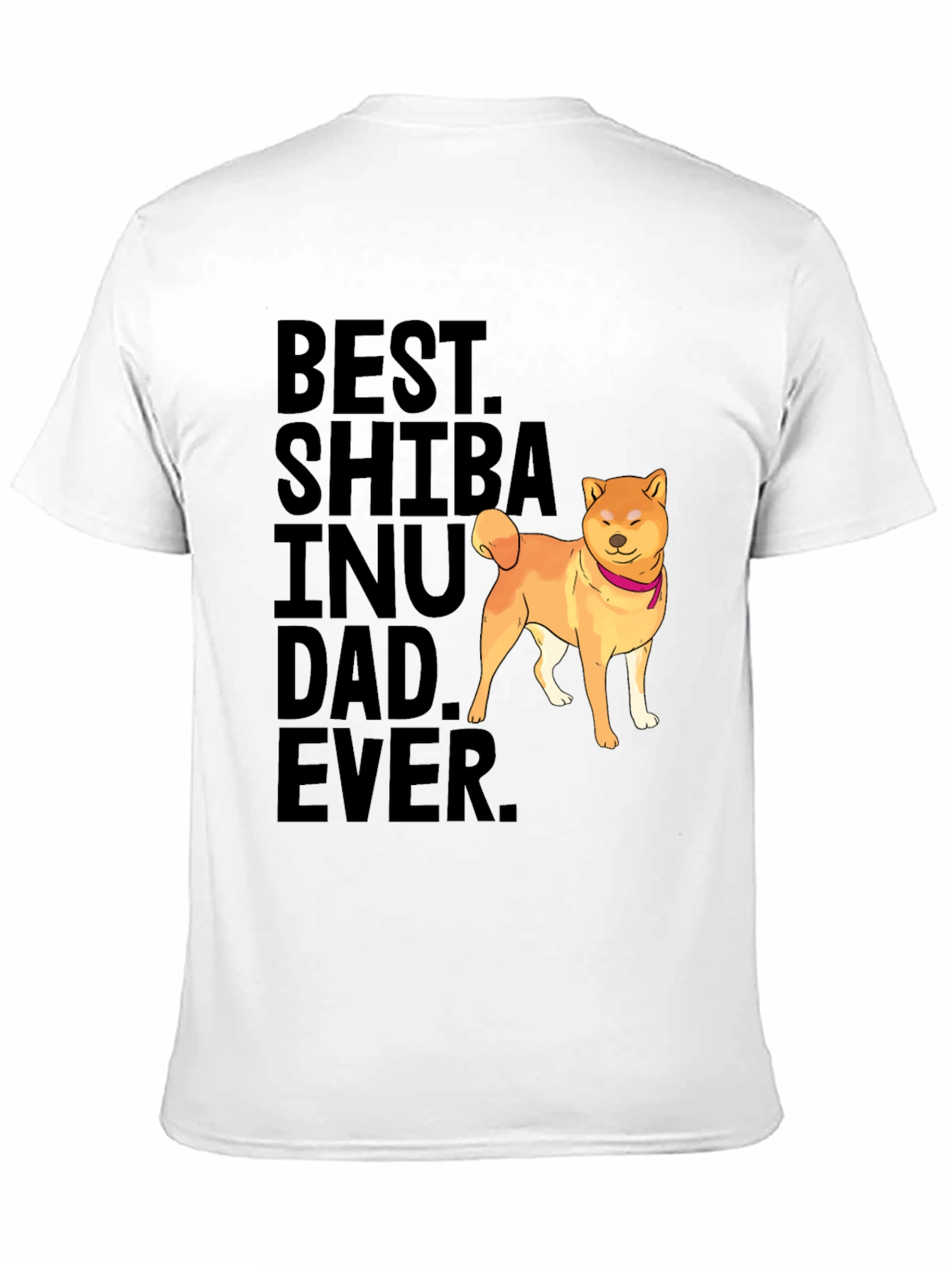 Best Shiba Inu Dad Ever Graphic Tee