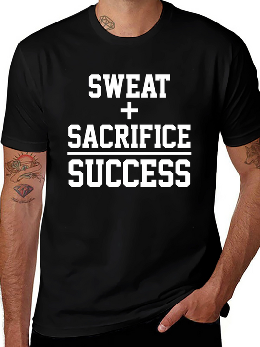 Sweat Sacrifice Success Graphic Tee