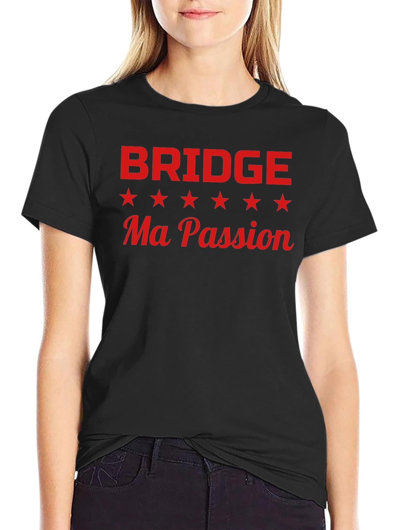 Bridge Ma Passion Black T-Shirt