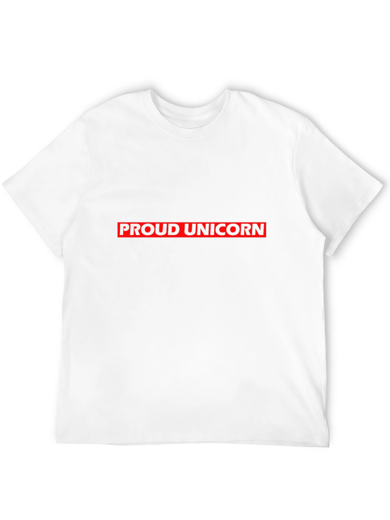 Proud Unicorn Graphic Tee - Black