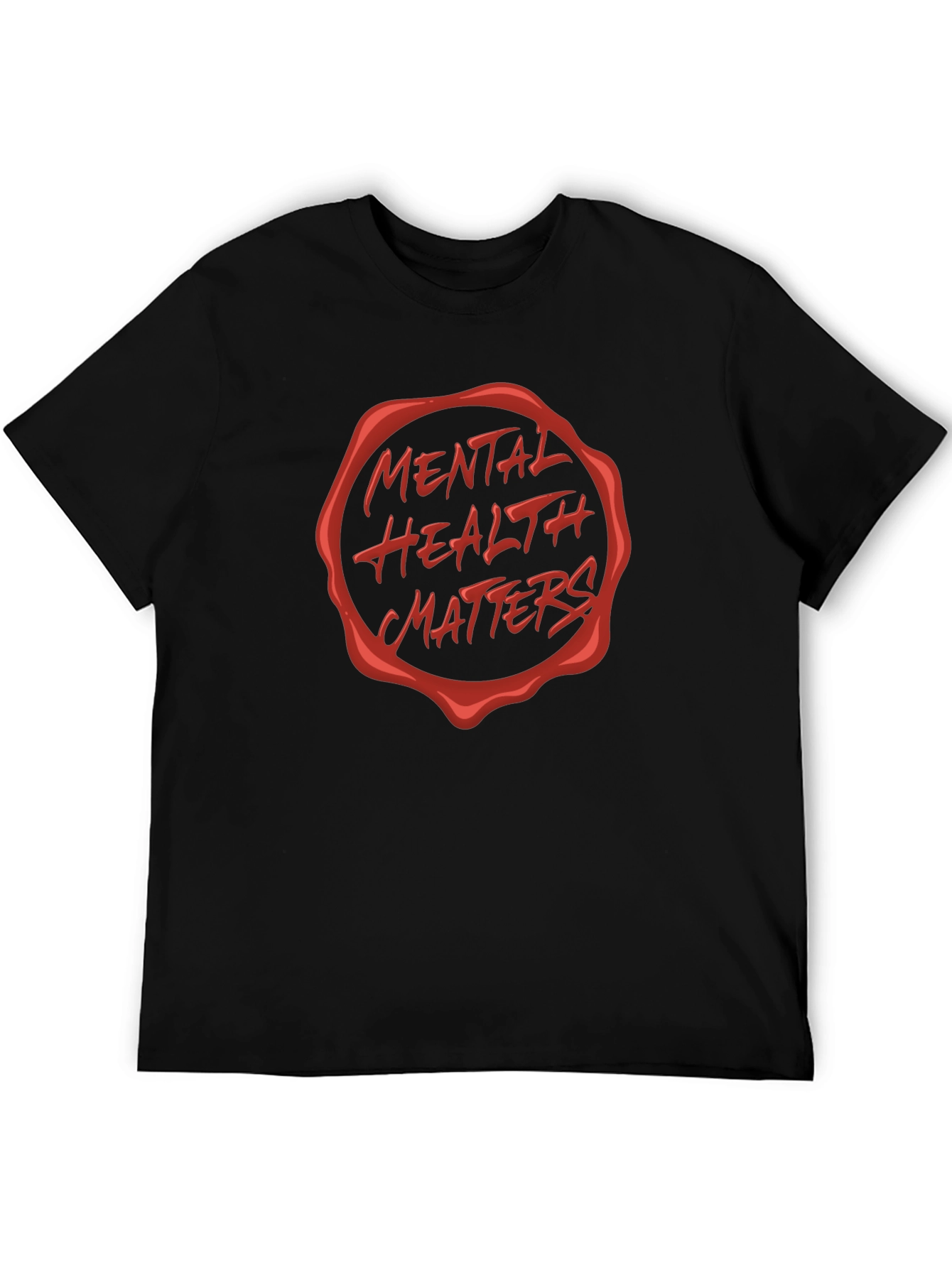Mental Health Matters Graphic Tee - Black Unisex Shirt