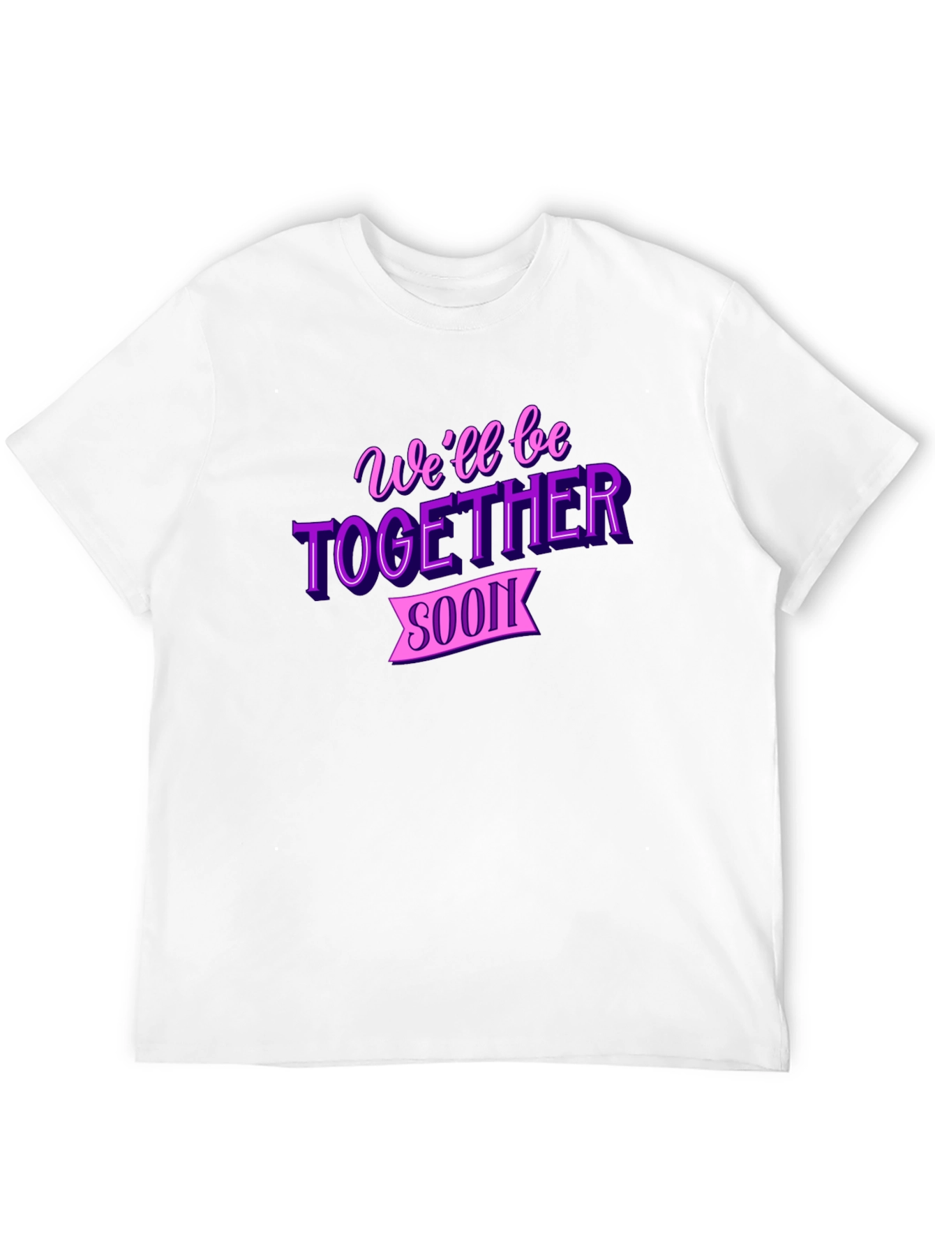Together Soon Black T-Shirt