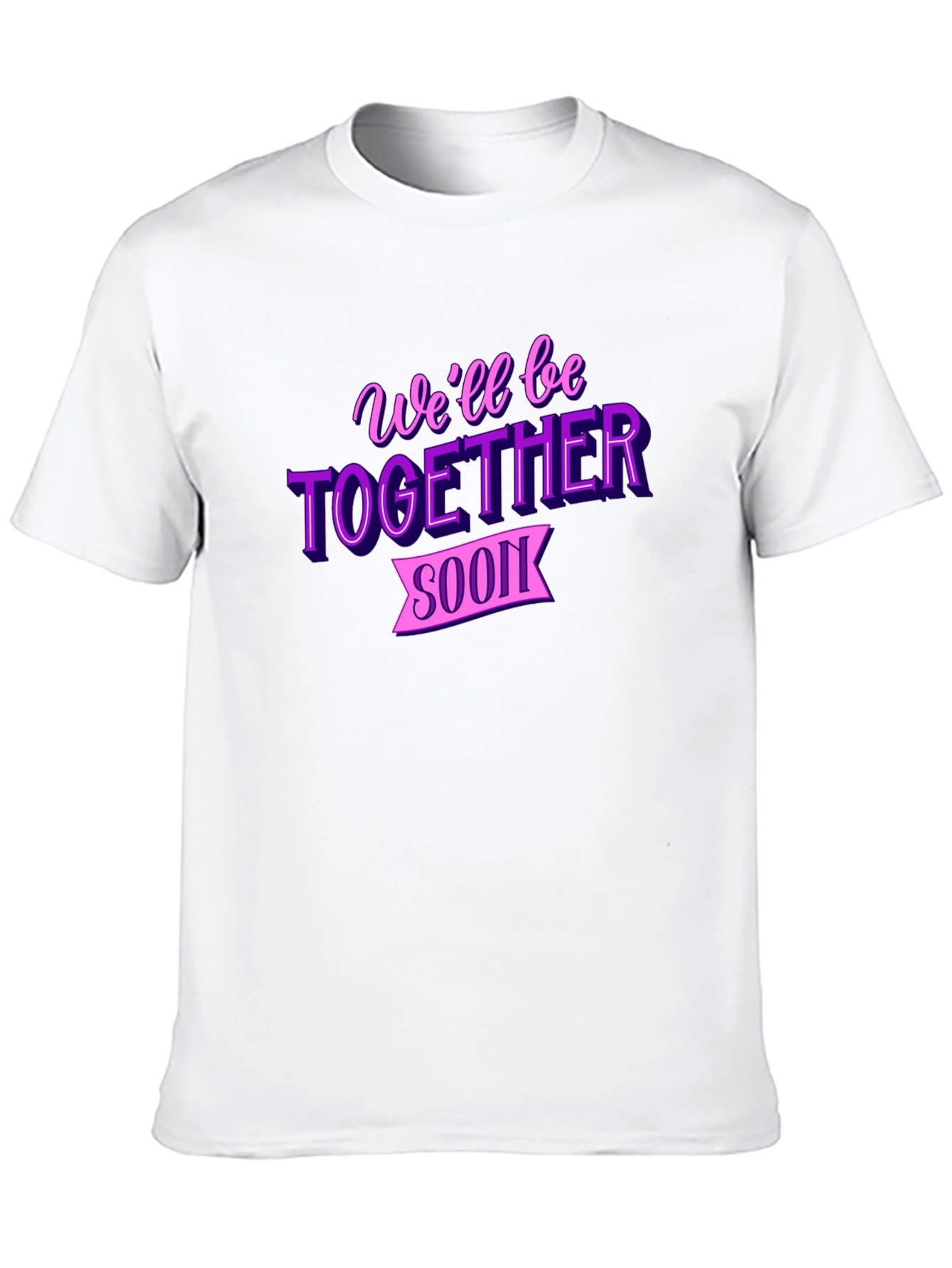 Together Soon Black T-Shirt