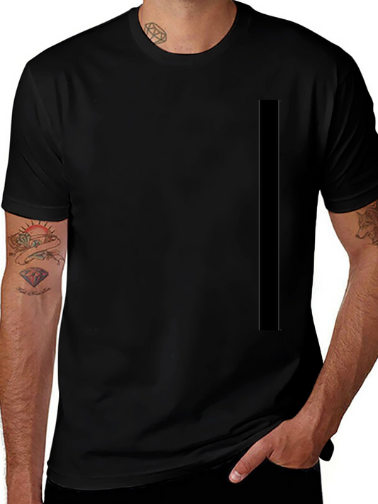 Mens Black Basic T-Shirt