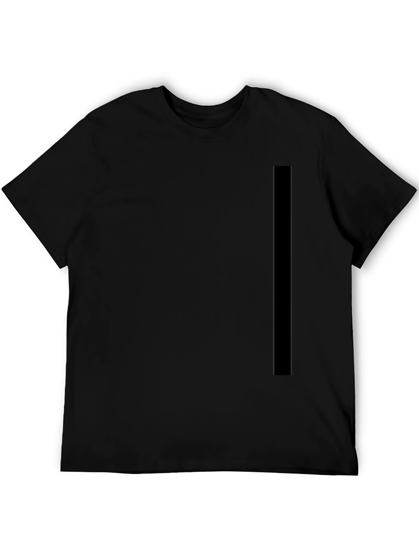Mens Black Basic T-Shirt