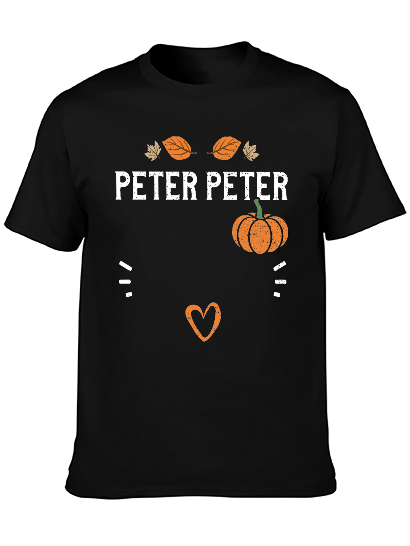 Peter Peter Pumpkin Eater Funny Graphic T-Shirt