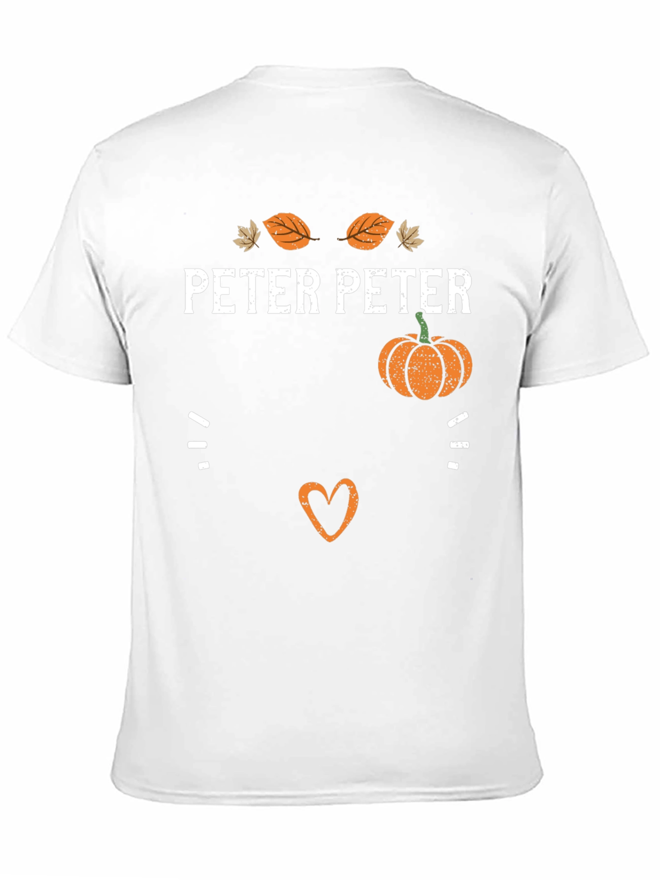 Peter Peter Pumpkin Eater Funny Graphic T-Shirt
