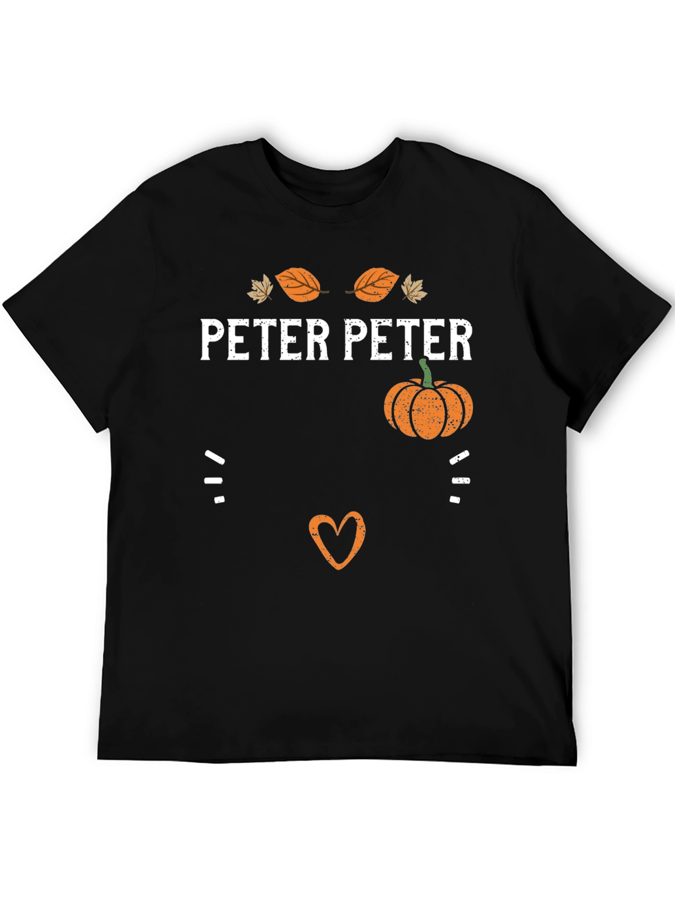 Peter Peter Pumpkin Eater Funny Graphic T-Shirt