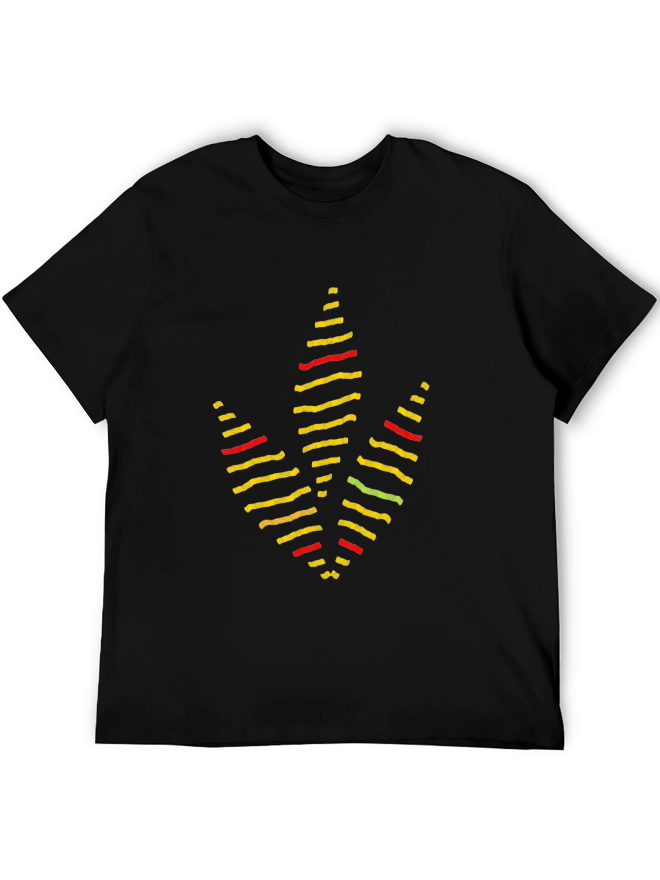 Rasta Leaf T-Shirt - Reggae Inspired Design