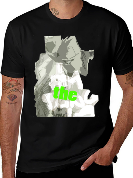 Abstract Graphic Print T-Shirt