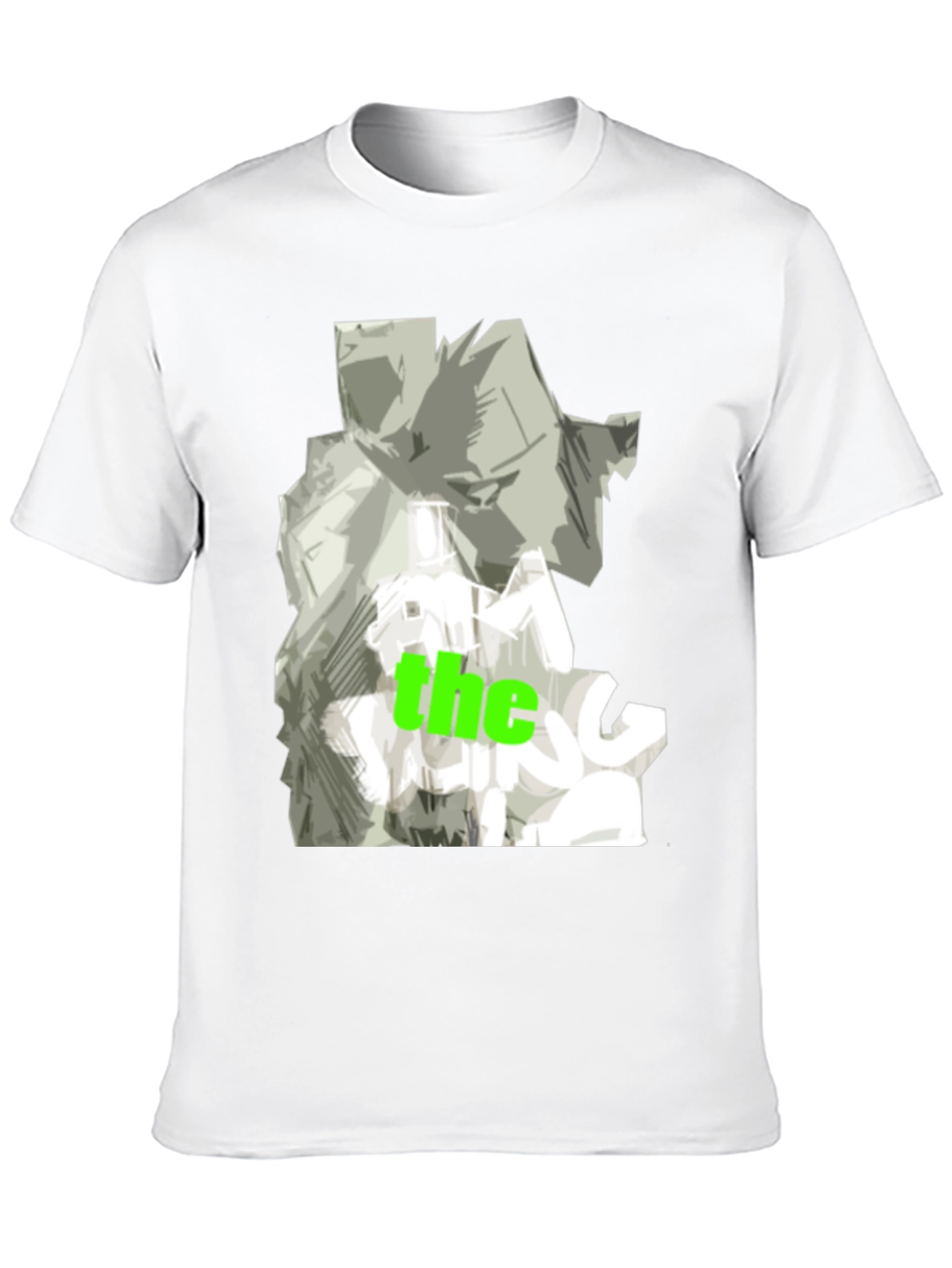 Abstract Graphic Print T-Shirt