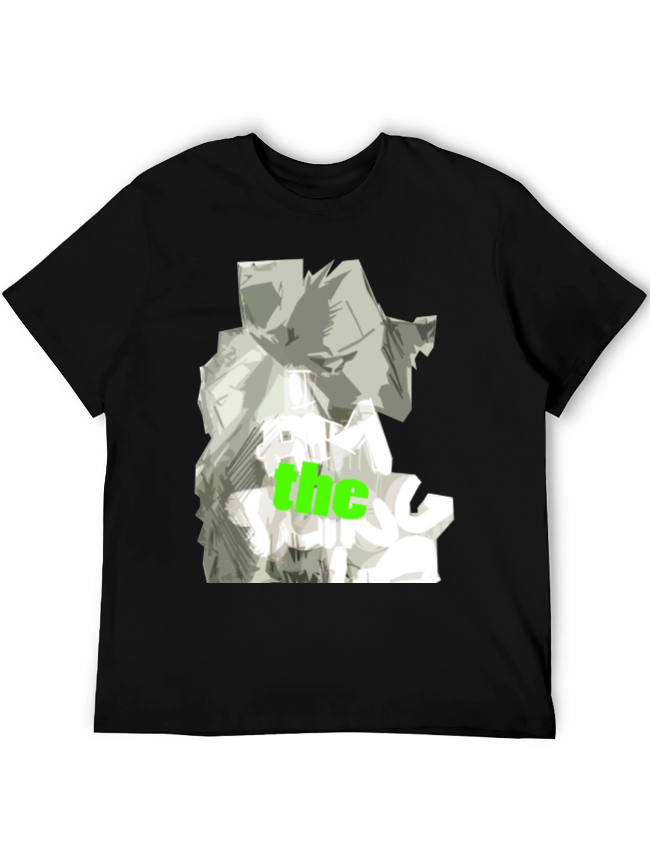 Abstract Graphic Print T-Shirt