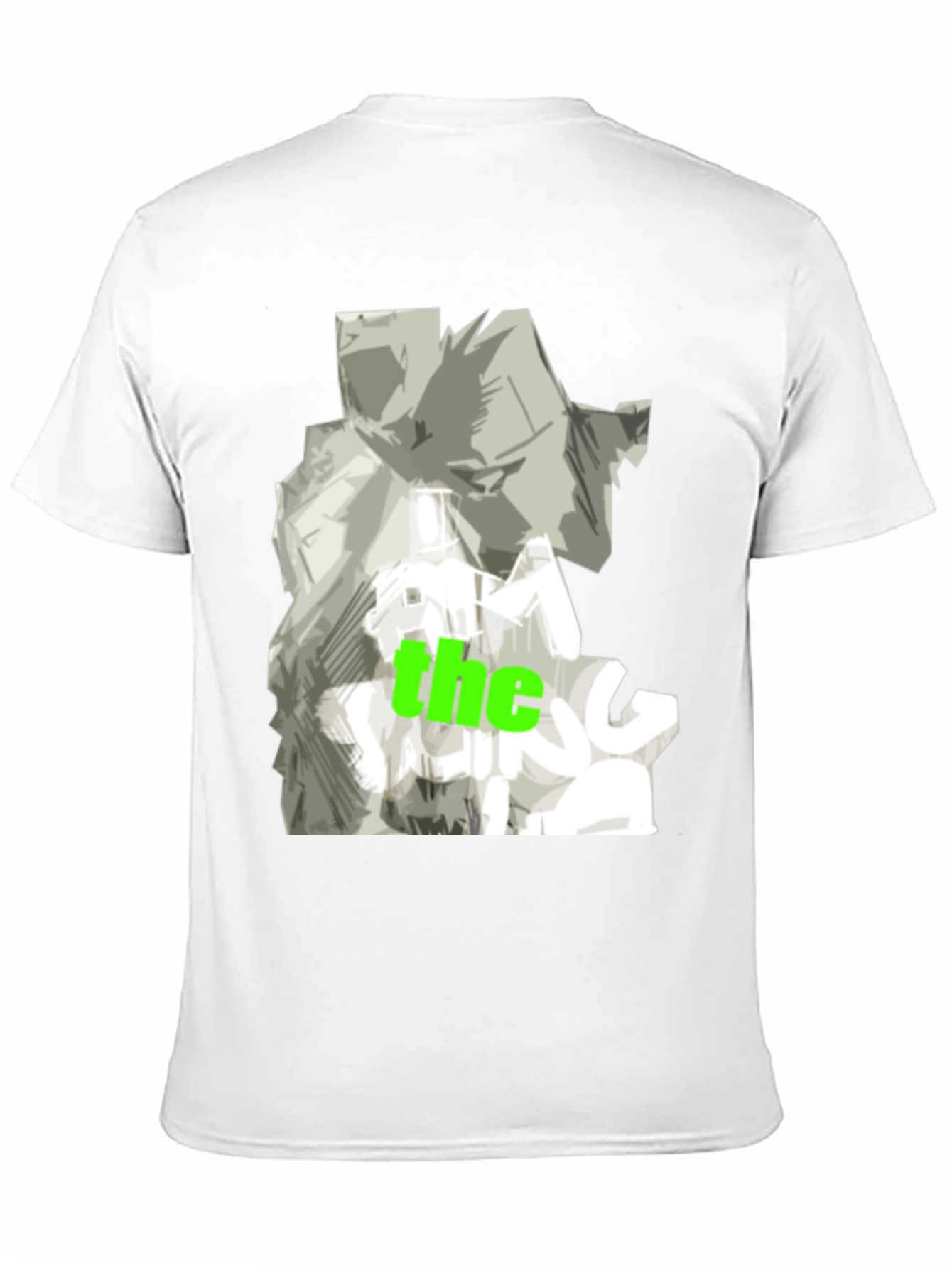 Abstract Graphic Print T-Shirt