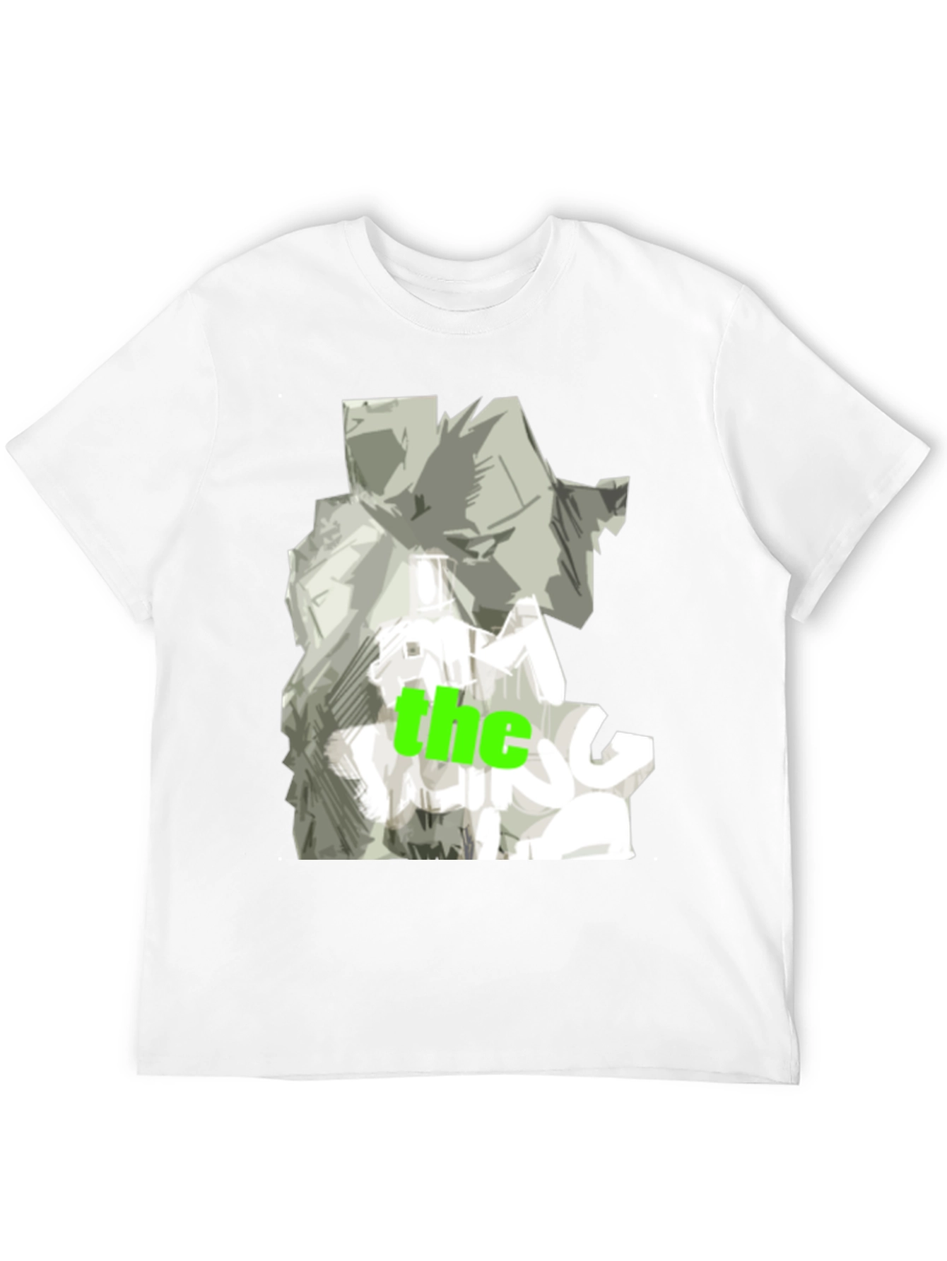 Abstract Graphic Print T-Shirt