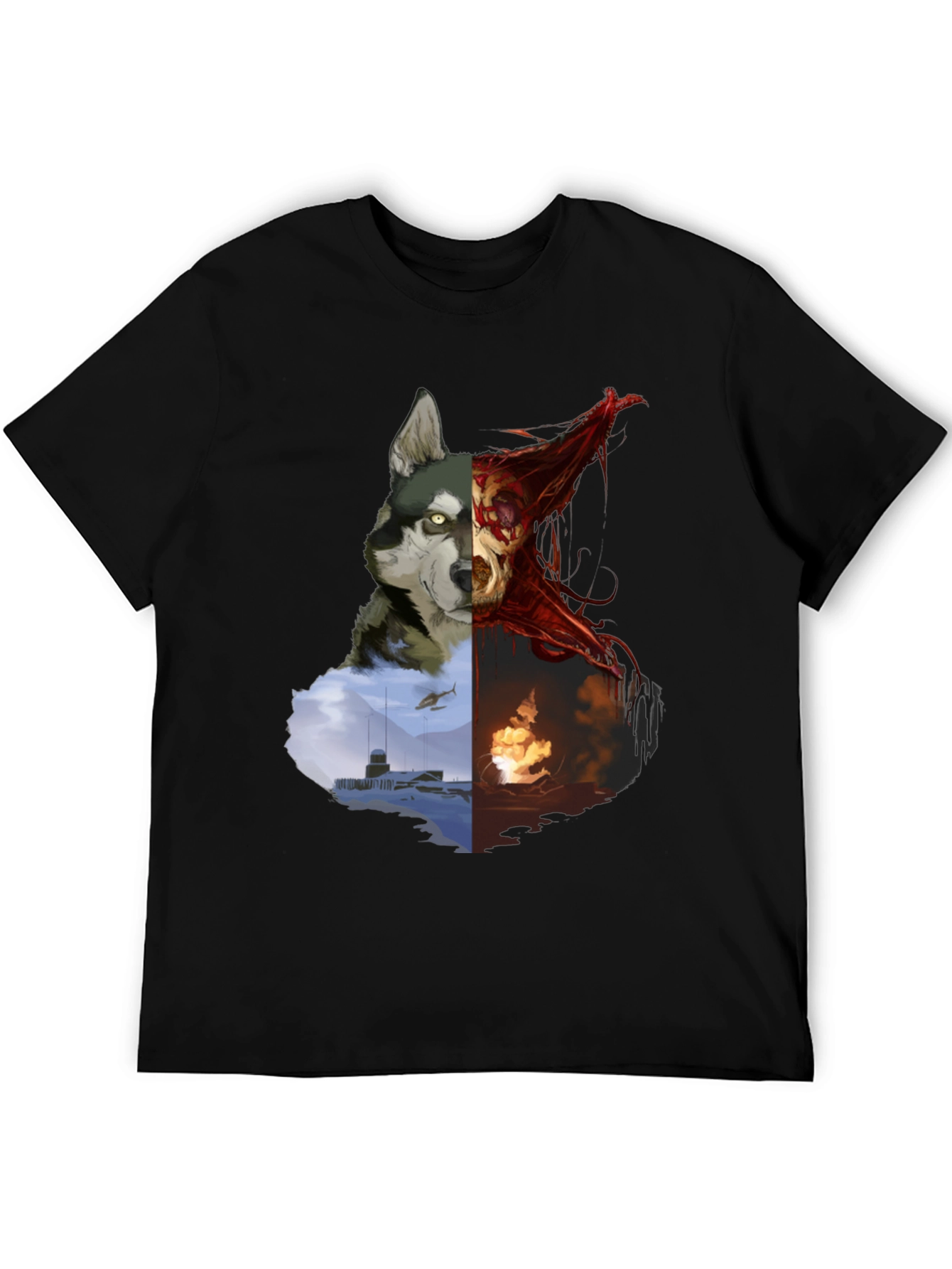 The Thing Inspired Graphic T-Shirt