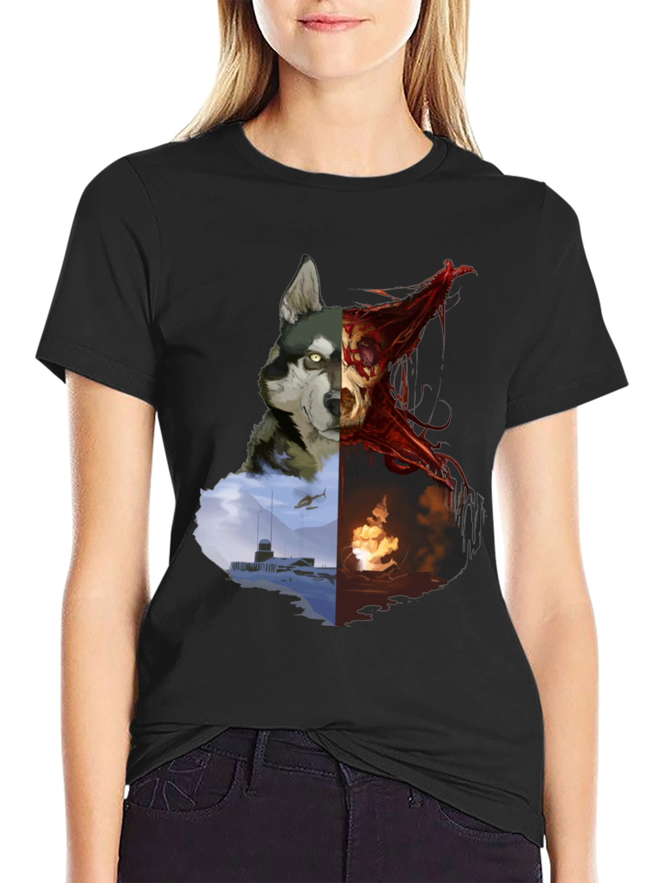 The Thing Inspired Graphic T-Shirt