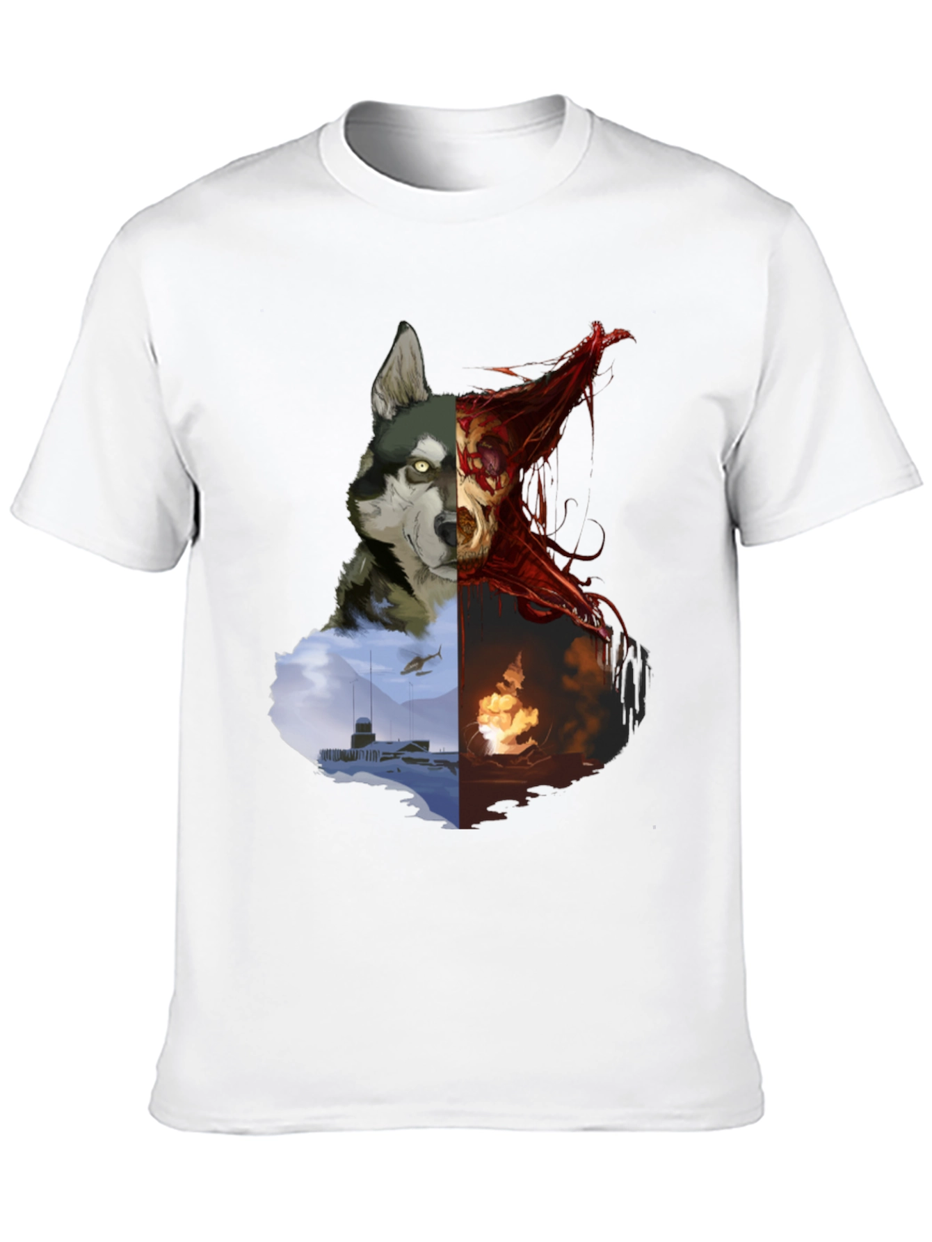 The Thing Inspired Graphic T-Shirt