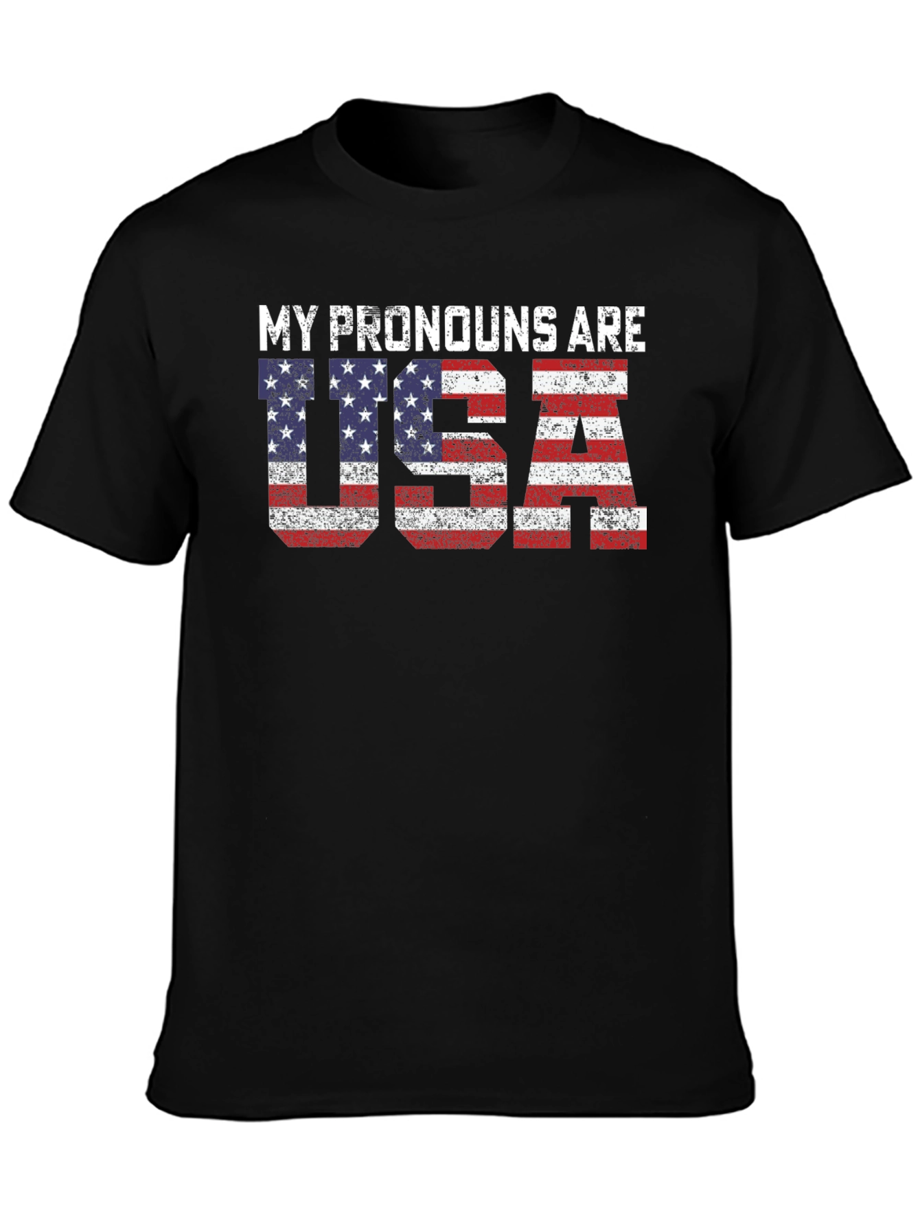 My Pronouns Are USA Patriotic T-Shirt