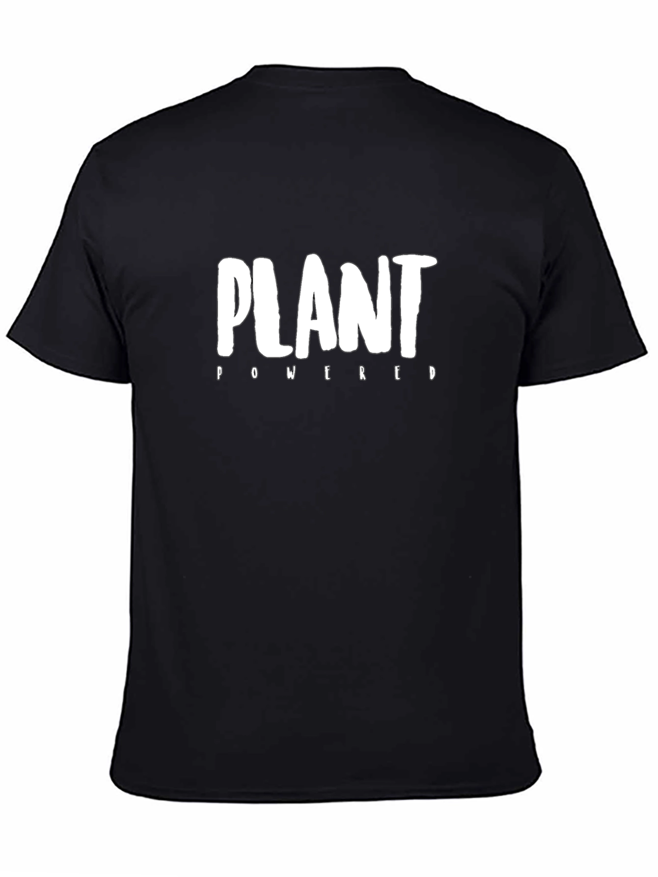 Plant Powered Black T-Shirt