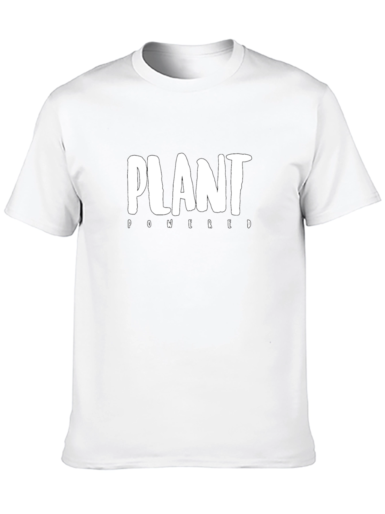 Plant Powered Black T-Shirt