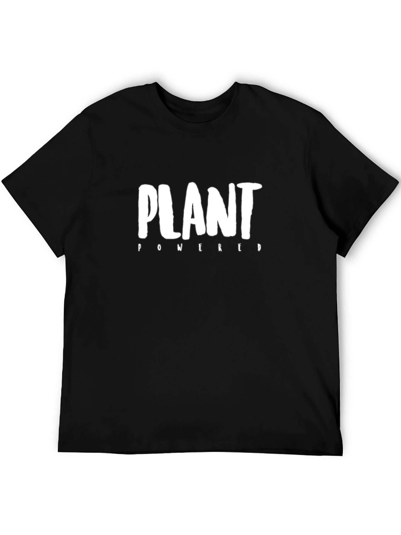 Plant Powered Black T-Shirt