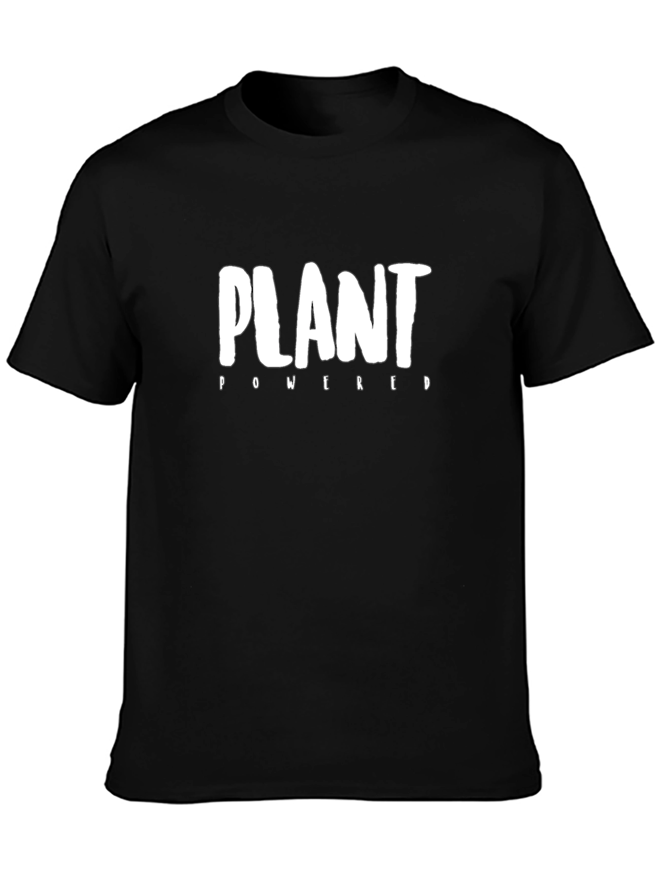 Plant Powered Black T-Shirt