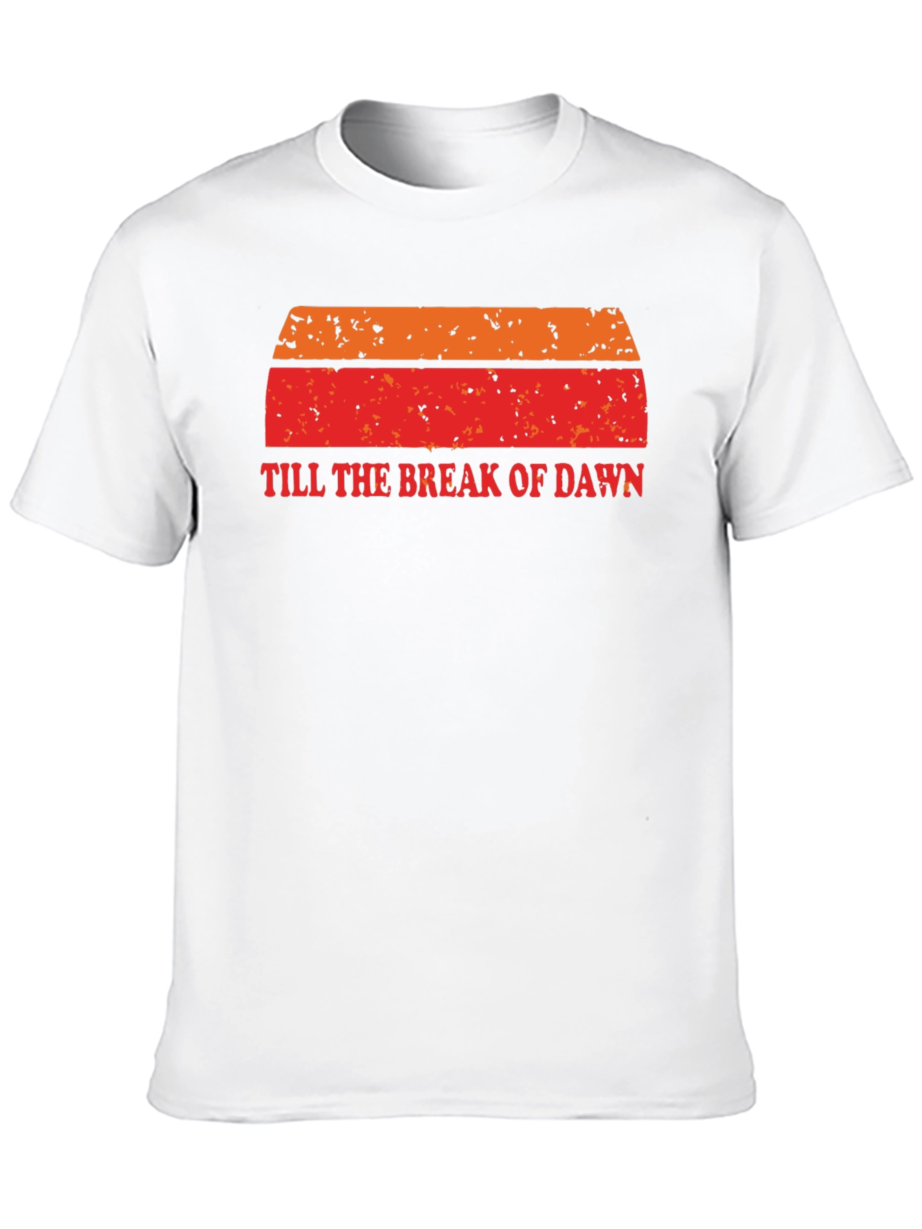 Till The Break Of Dawn Retro T-Shirt