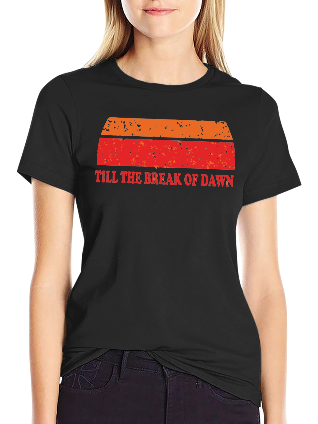 Till The Break Of Dawn Retro T-Shirt