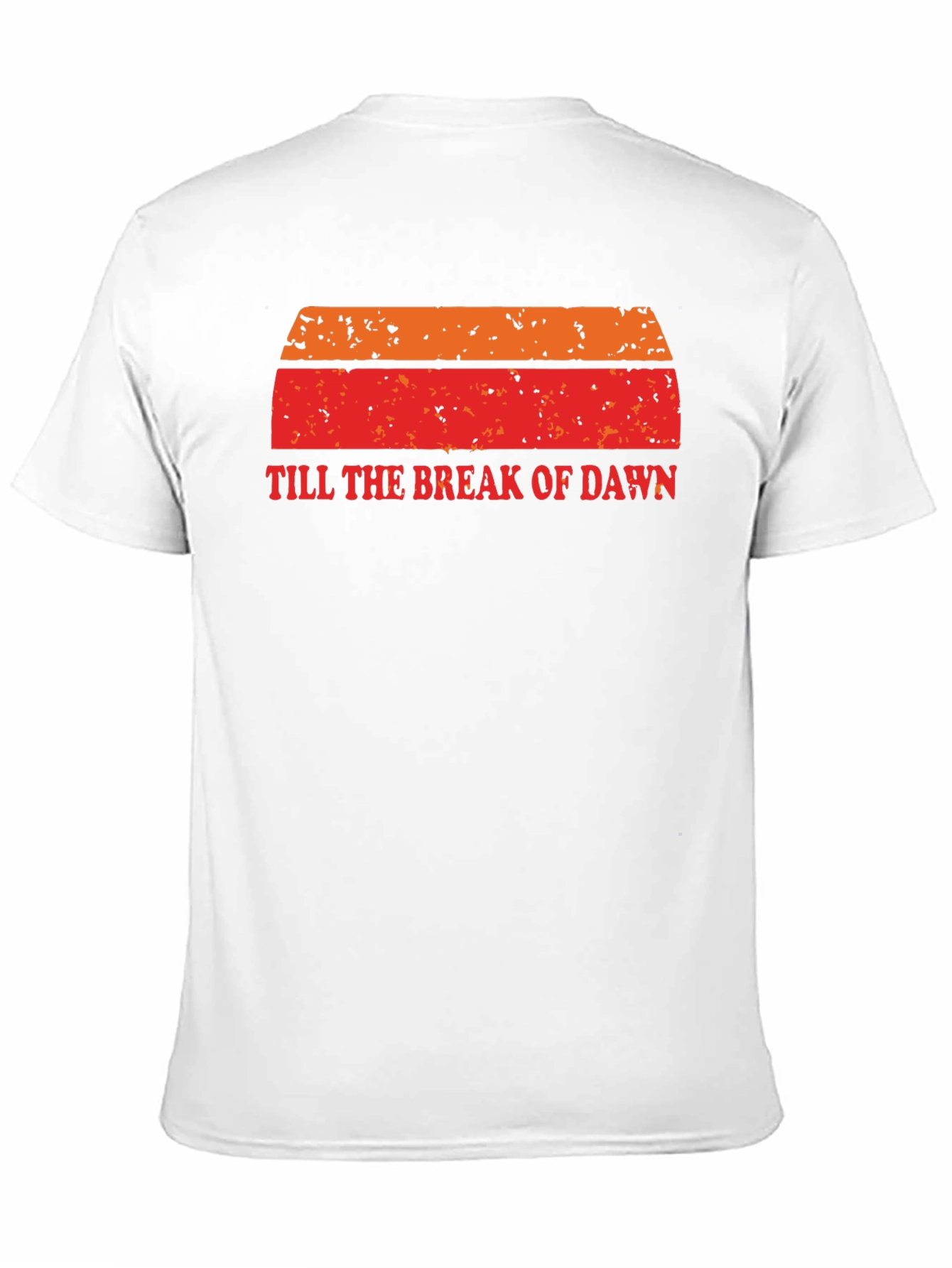 Till The Break Of Dawn Retro T-Shirt