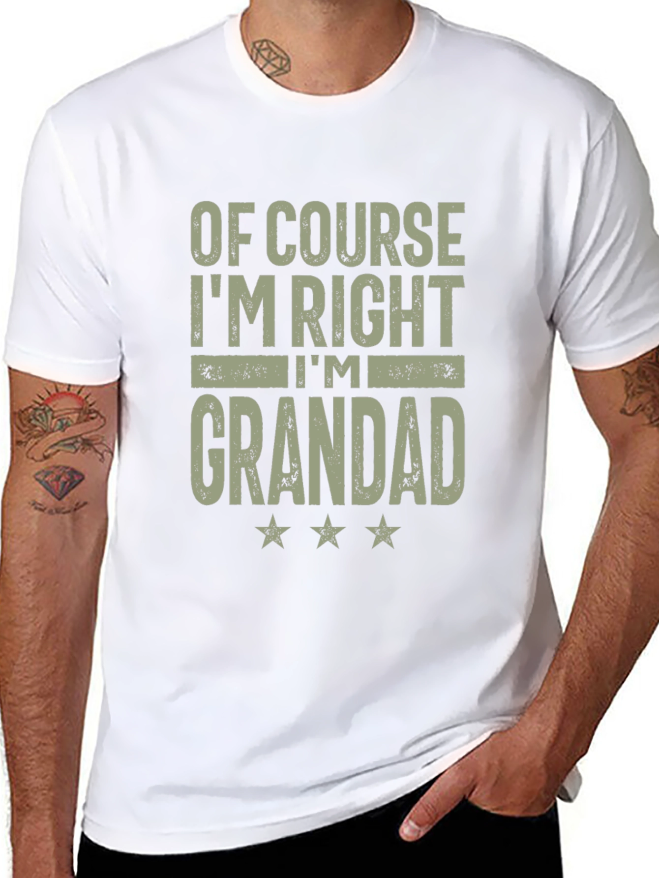 Of Course Im Right Im Grandad T-Shirt