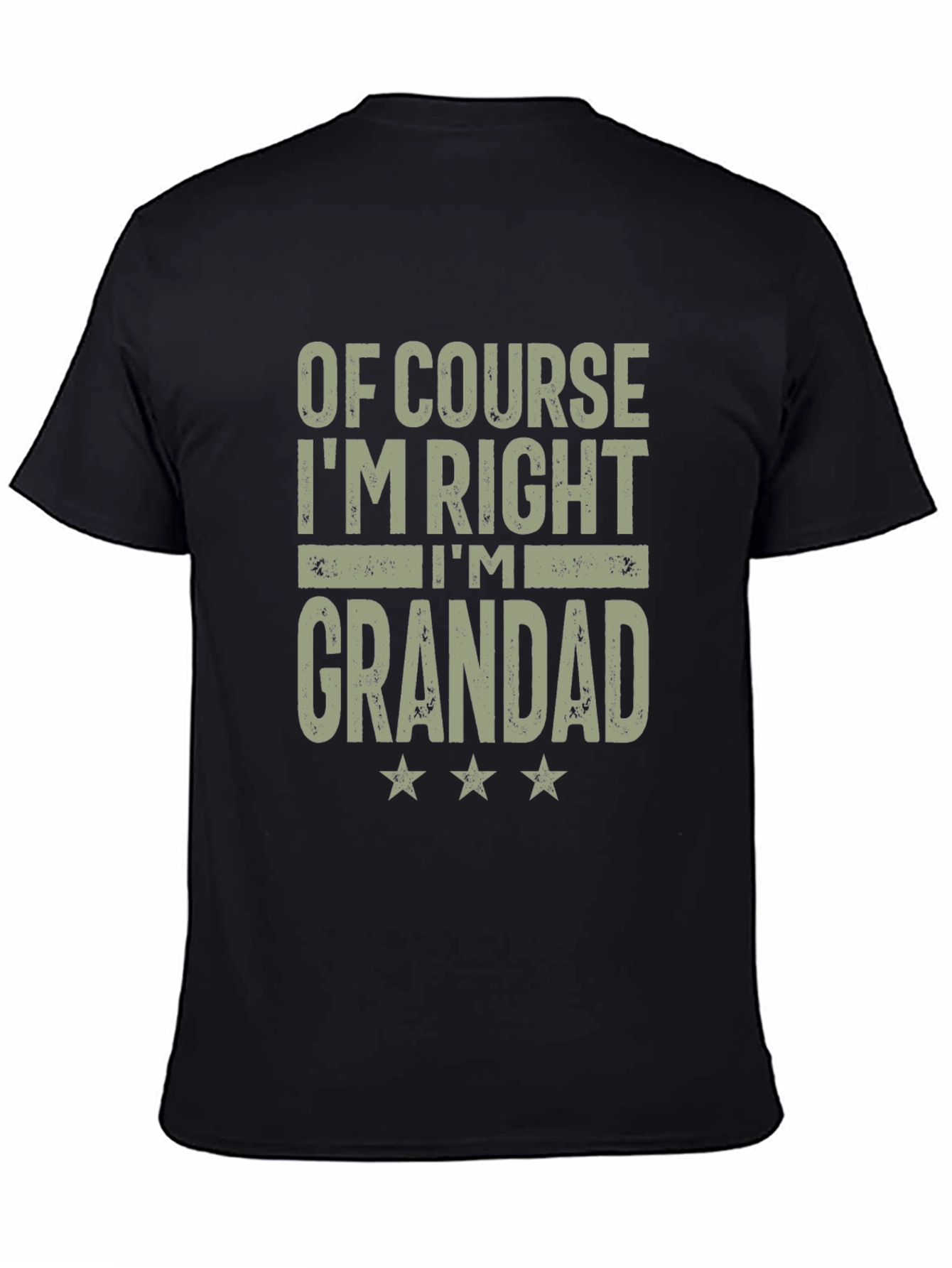 Of Course Im Right Im Grandad T-Shirt