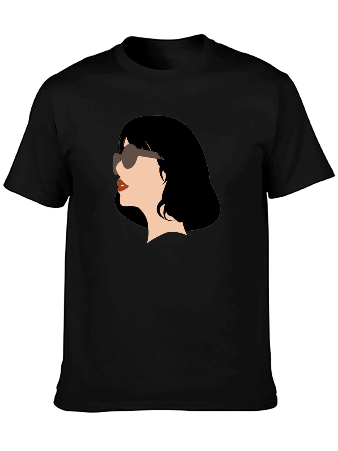 Retro Chic T-Shirt - Woman with Sunglasses Graphic Tee